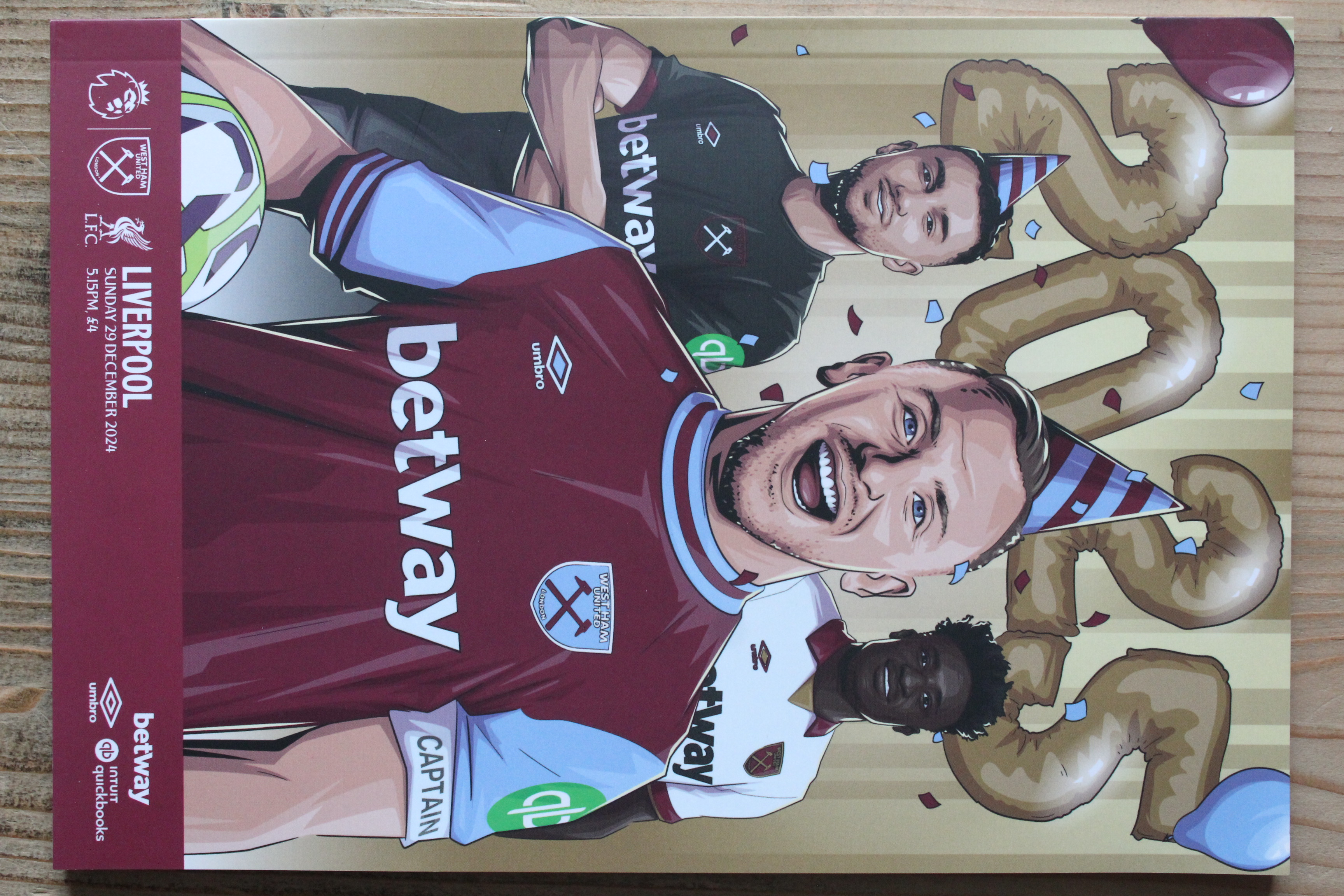 West Ham United FC v Liverpool FC