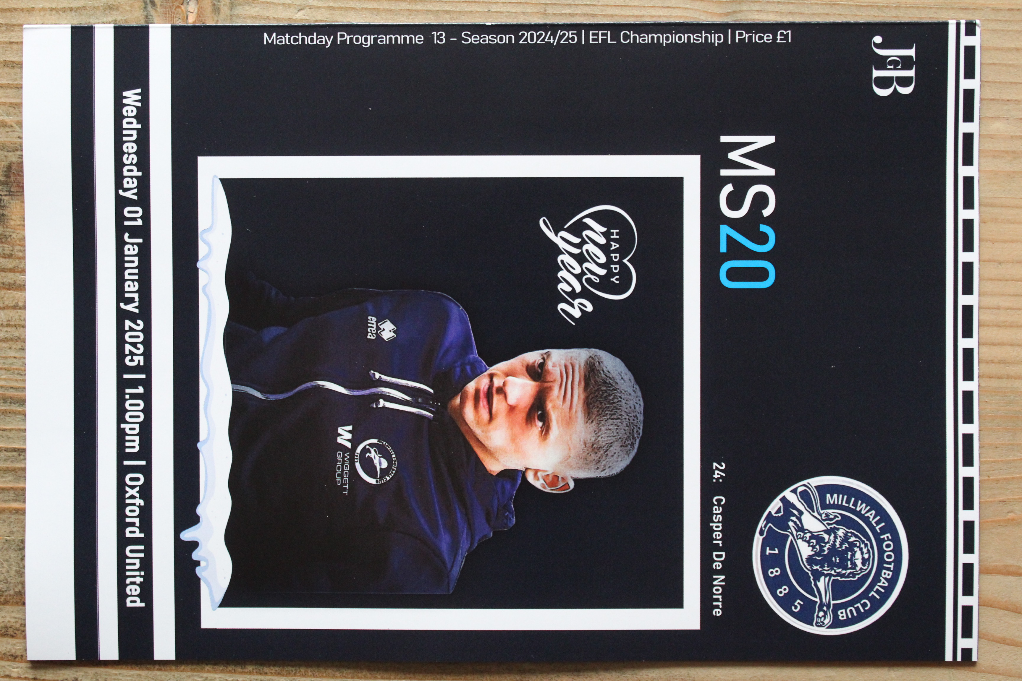 Millwall FC v Oxford United FC