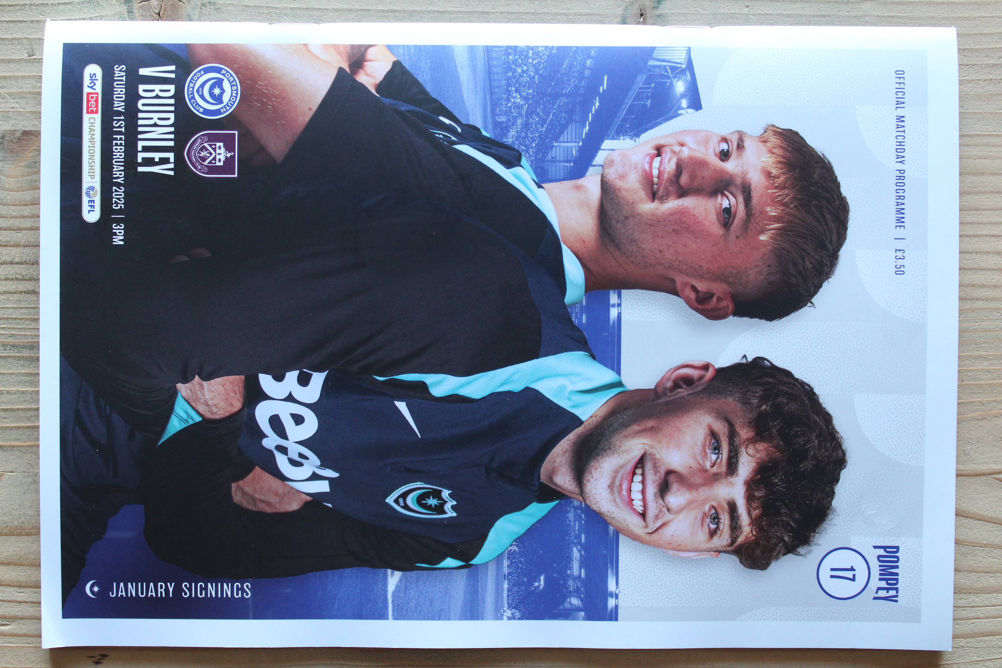 Portsmouth FC v Burnley FC