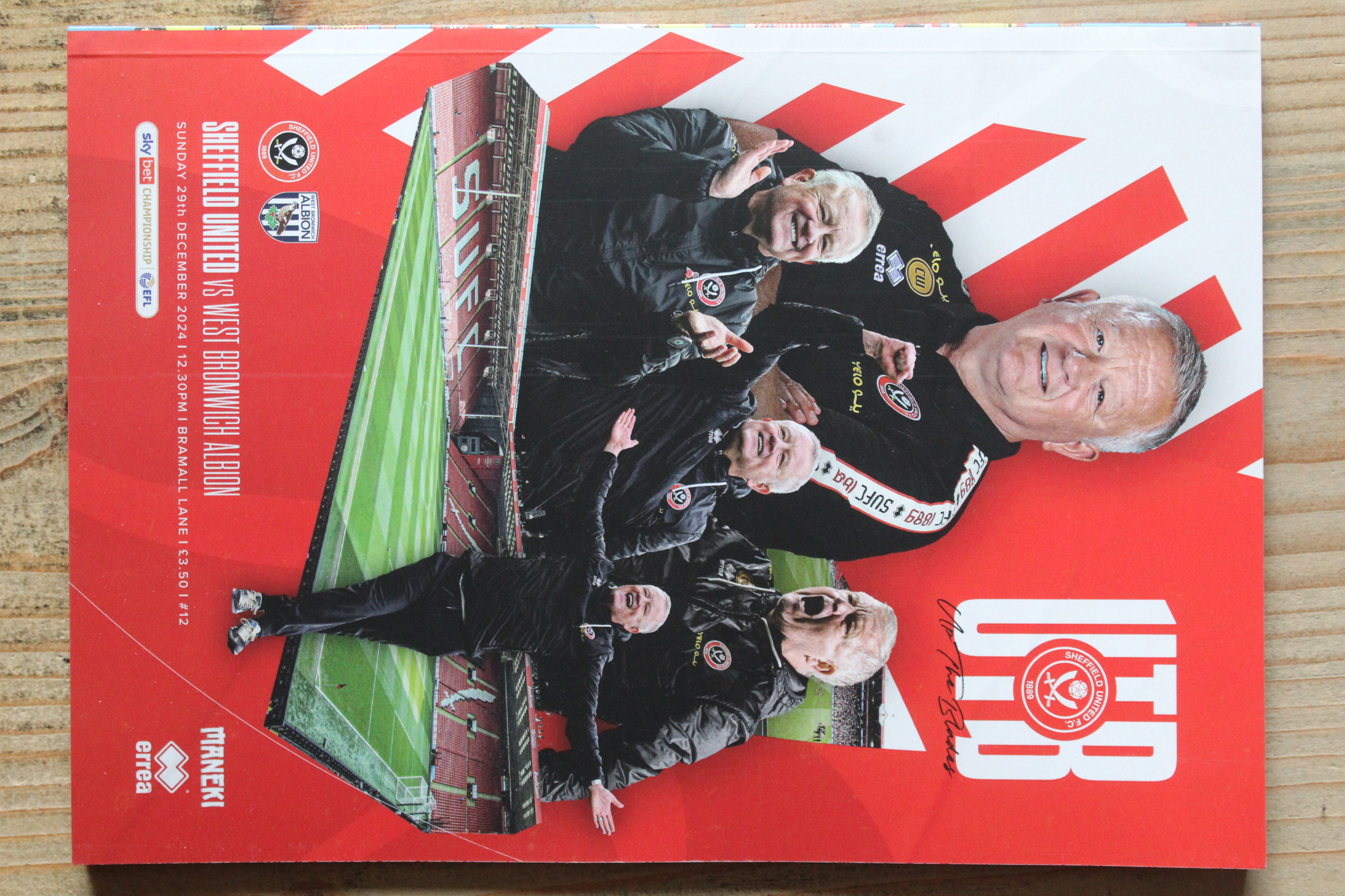 Sheffield United FC v West Bromwich Albion FC 