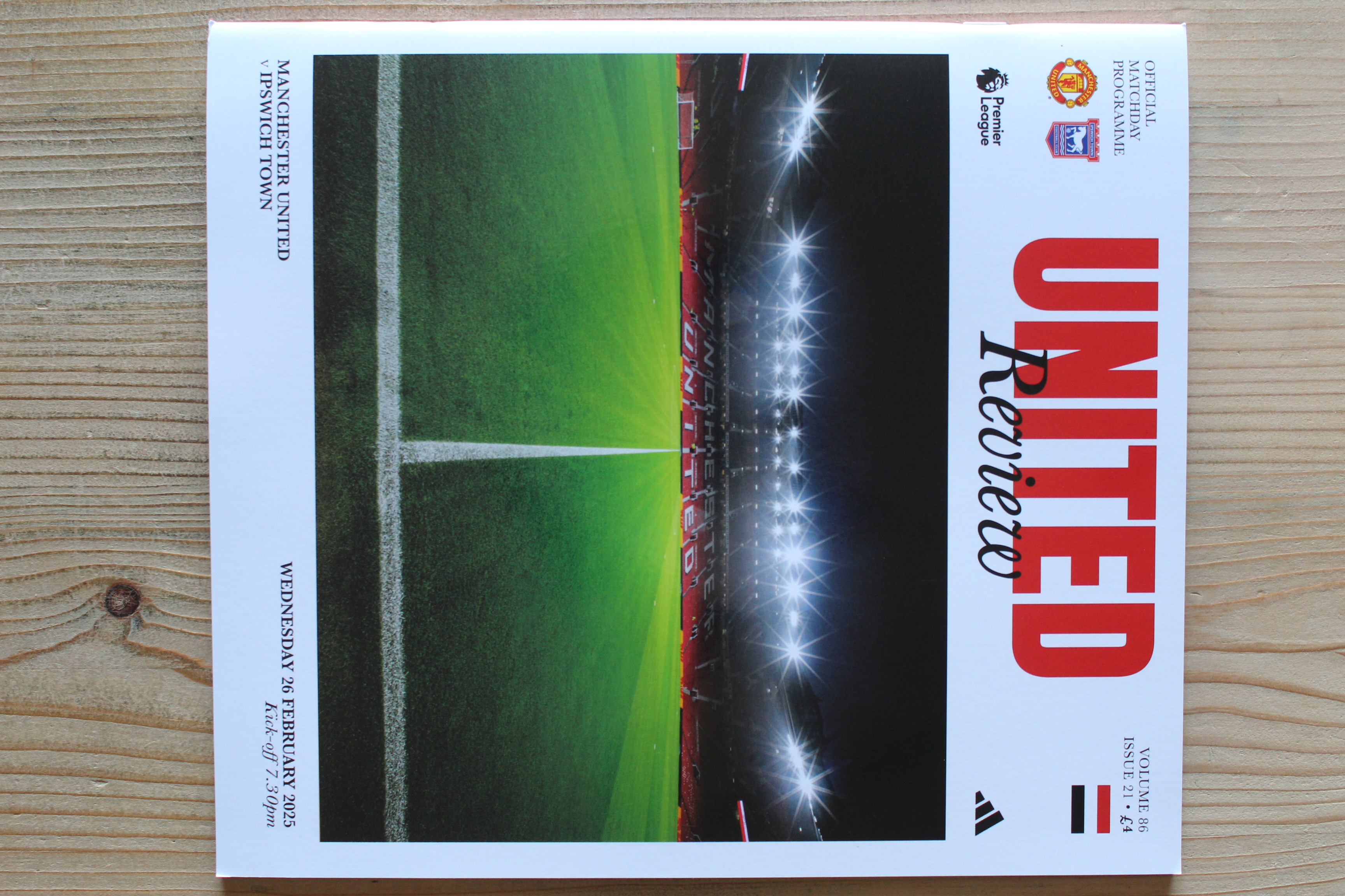 Manchester United FC v Ipswich Town FC