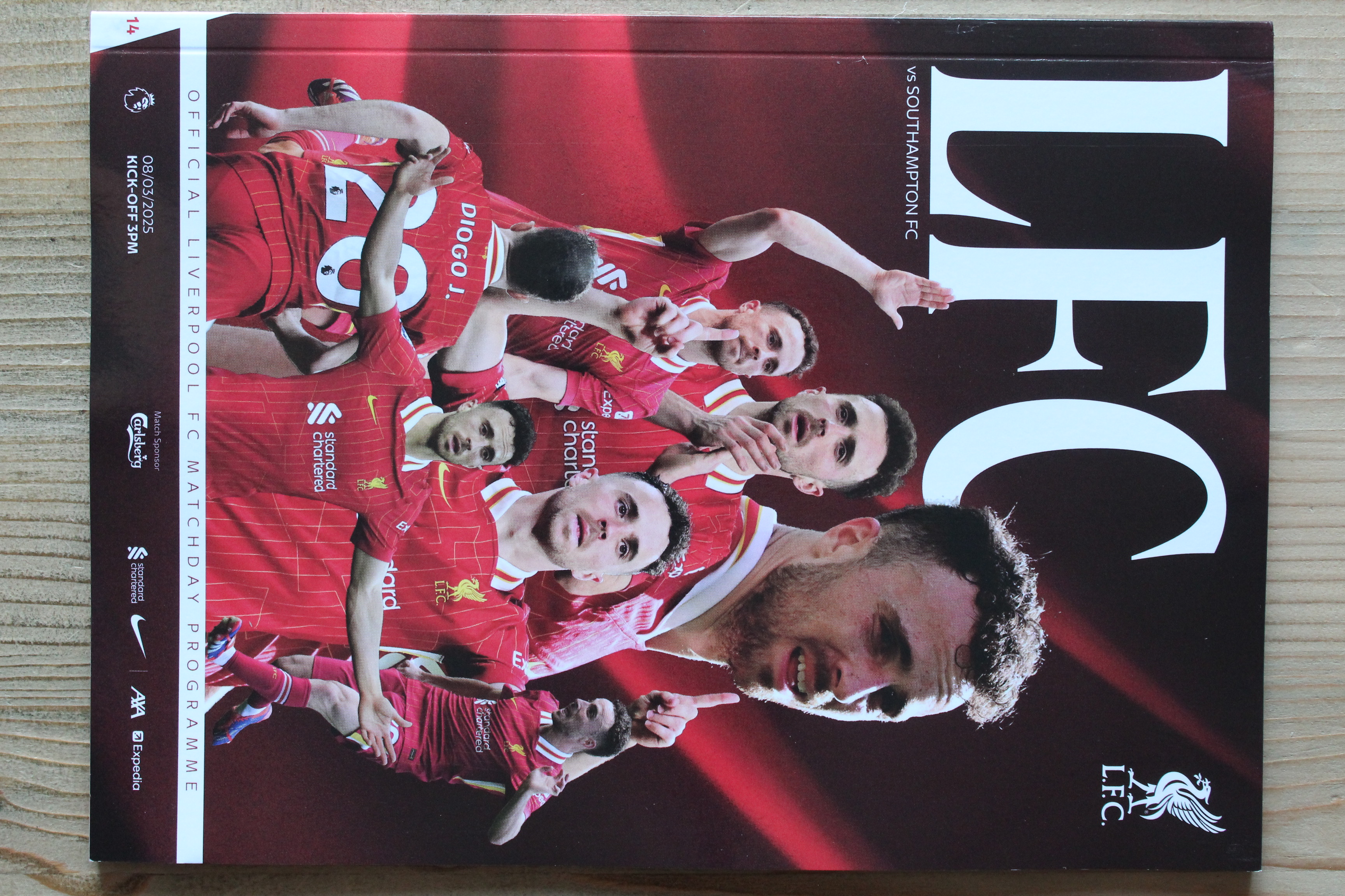 Liverpool FC v Southampton FC
