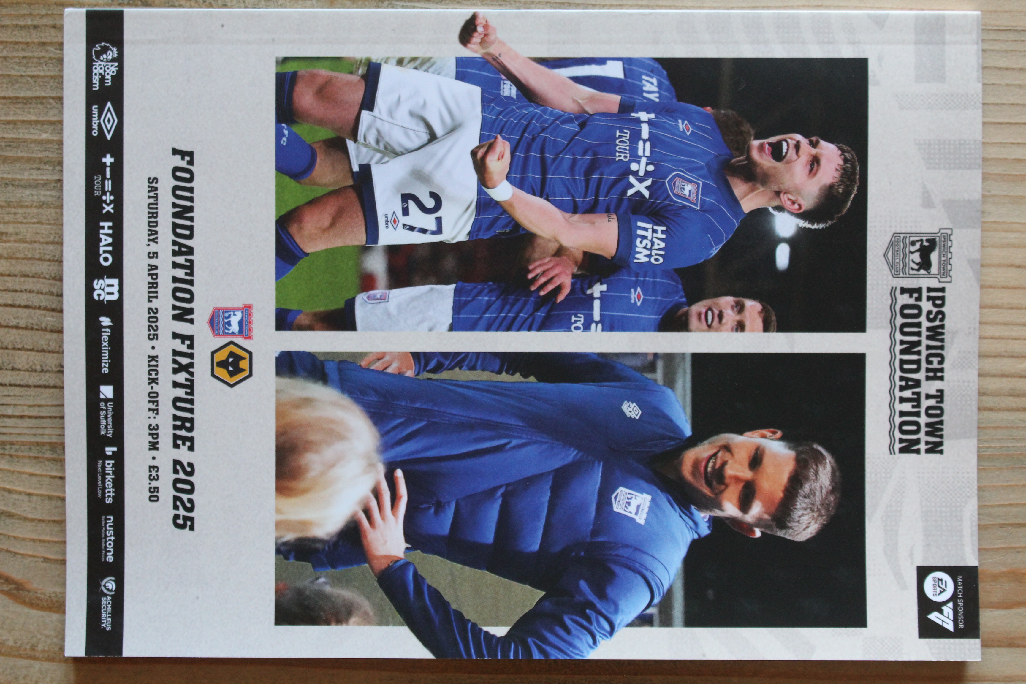Ipswich Town FC v Wolverhampton Wanderers FC
