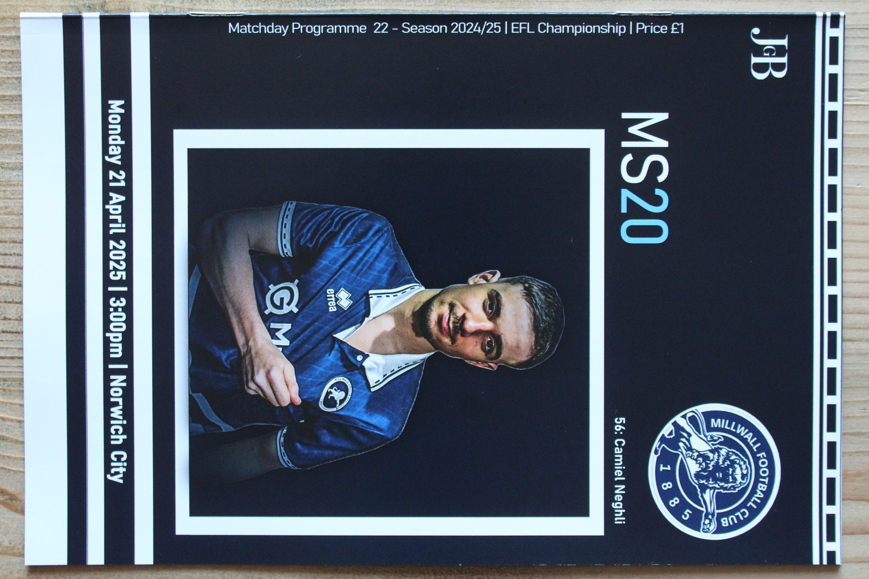 Millwall FC v Norwich City FC