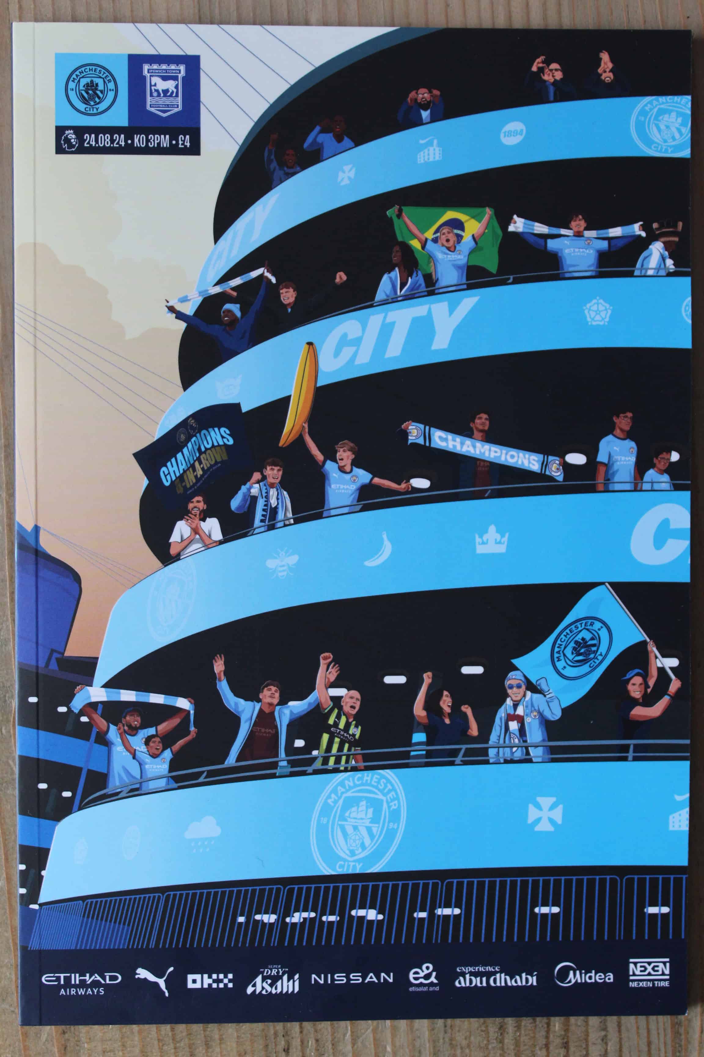 Manchester City FC v Ipswich Town FC