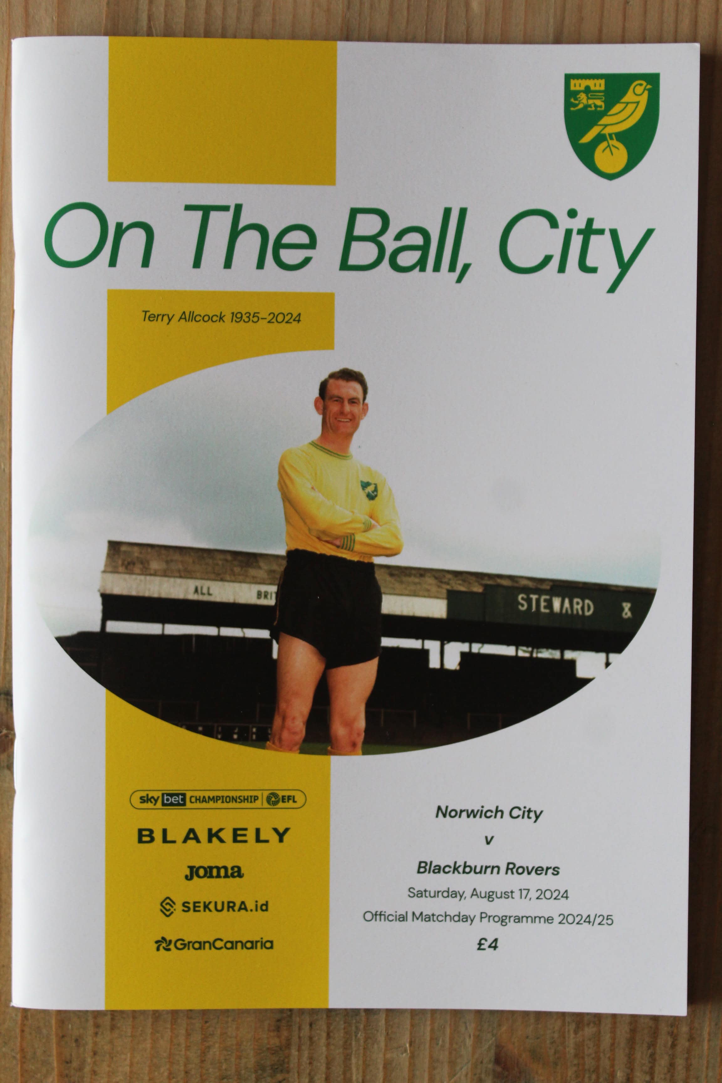 Norwich City FC v Blackburn Rovers FC