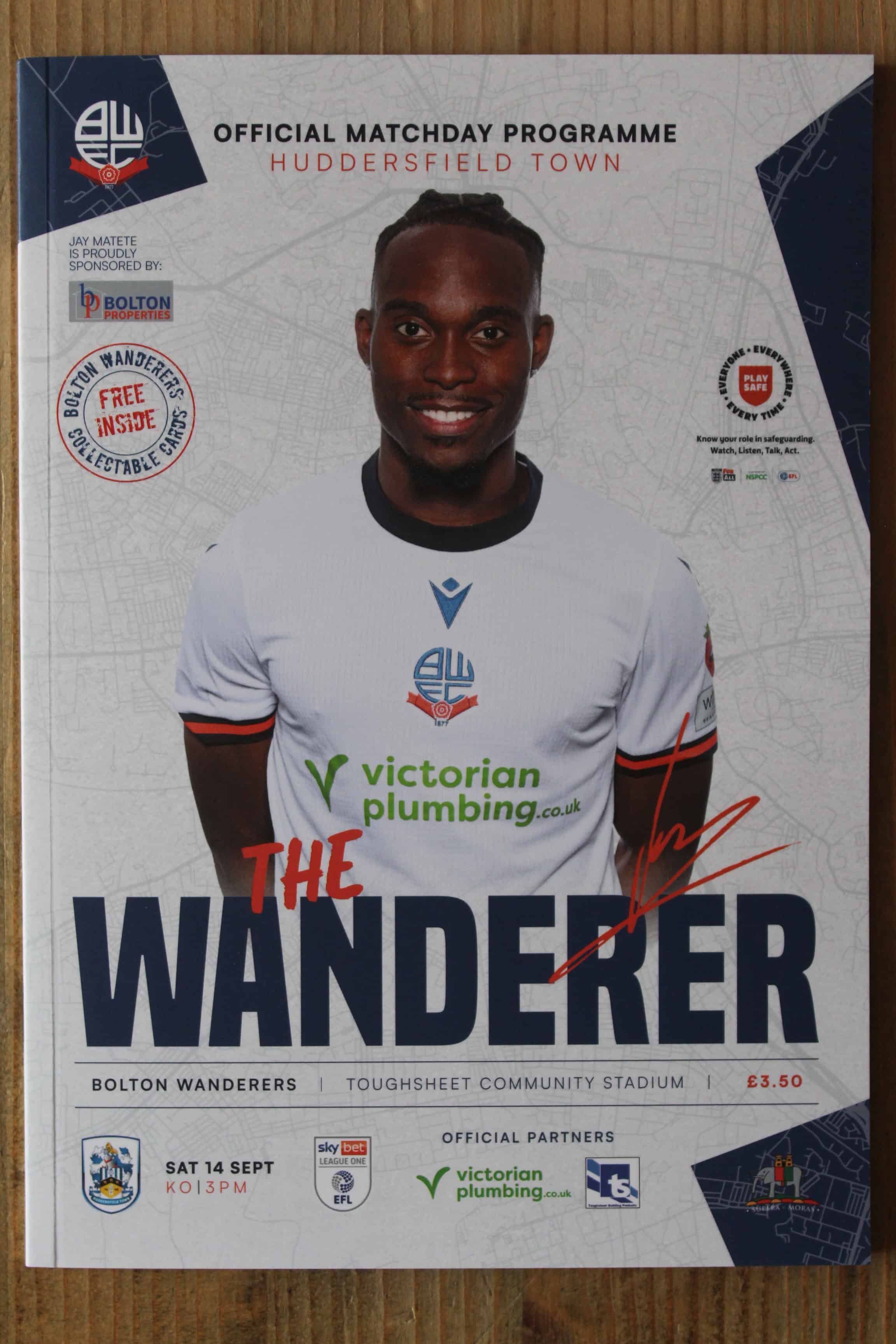 Bolton Wanderers FC v Huddersfield Town FC