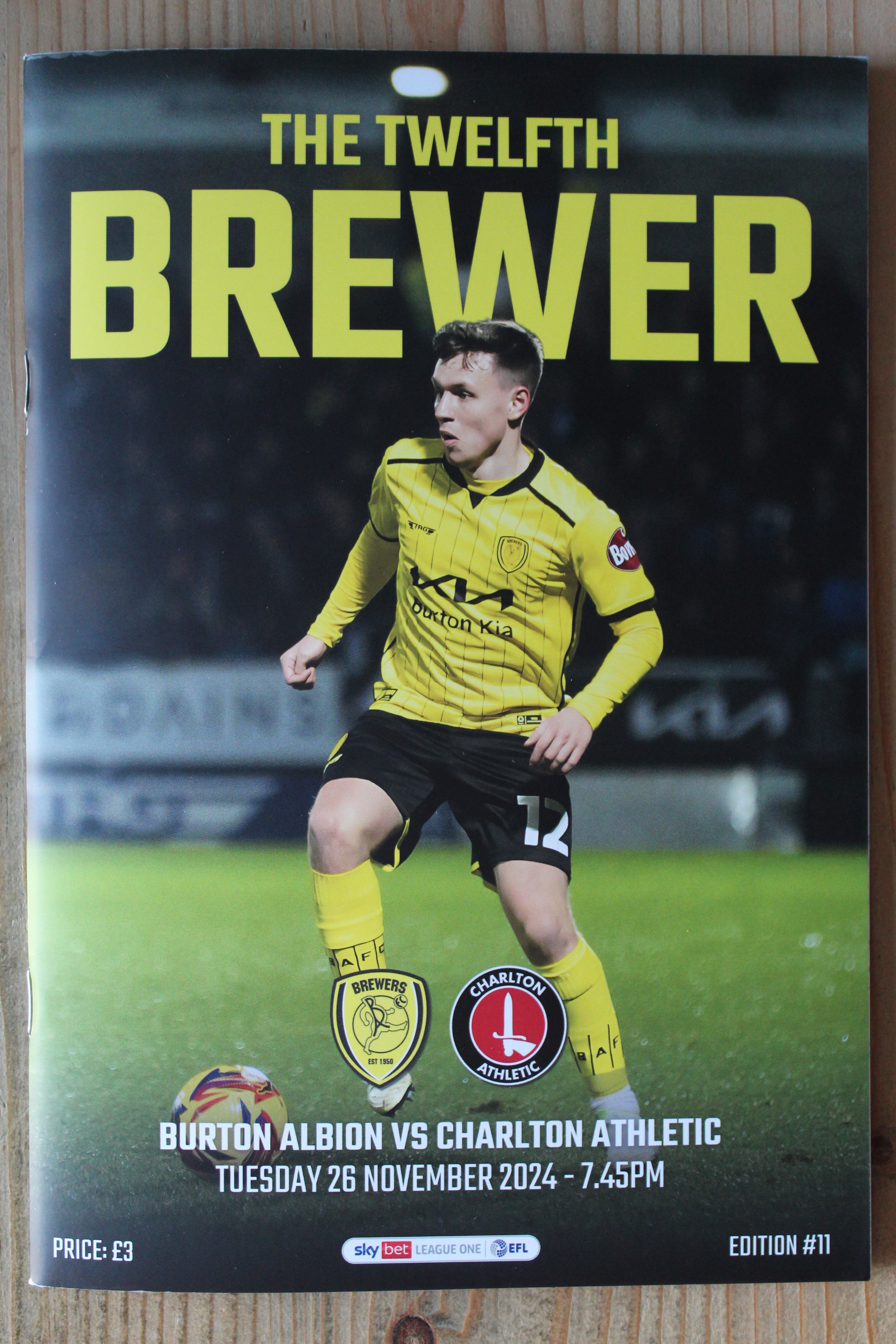 Burton Albion FC v Charlton Athletic FC