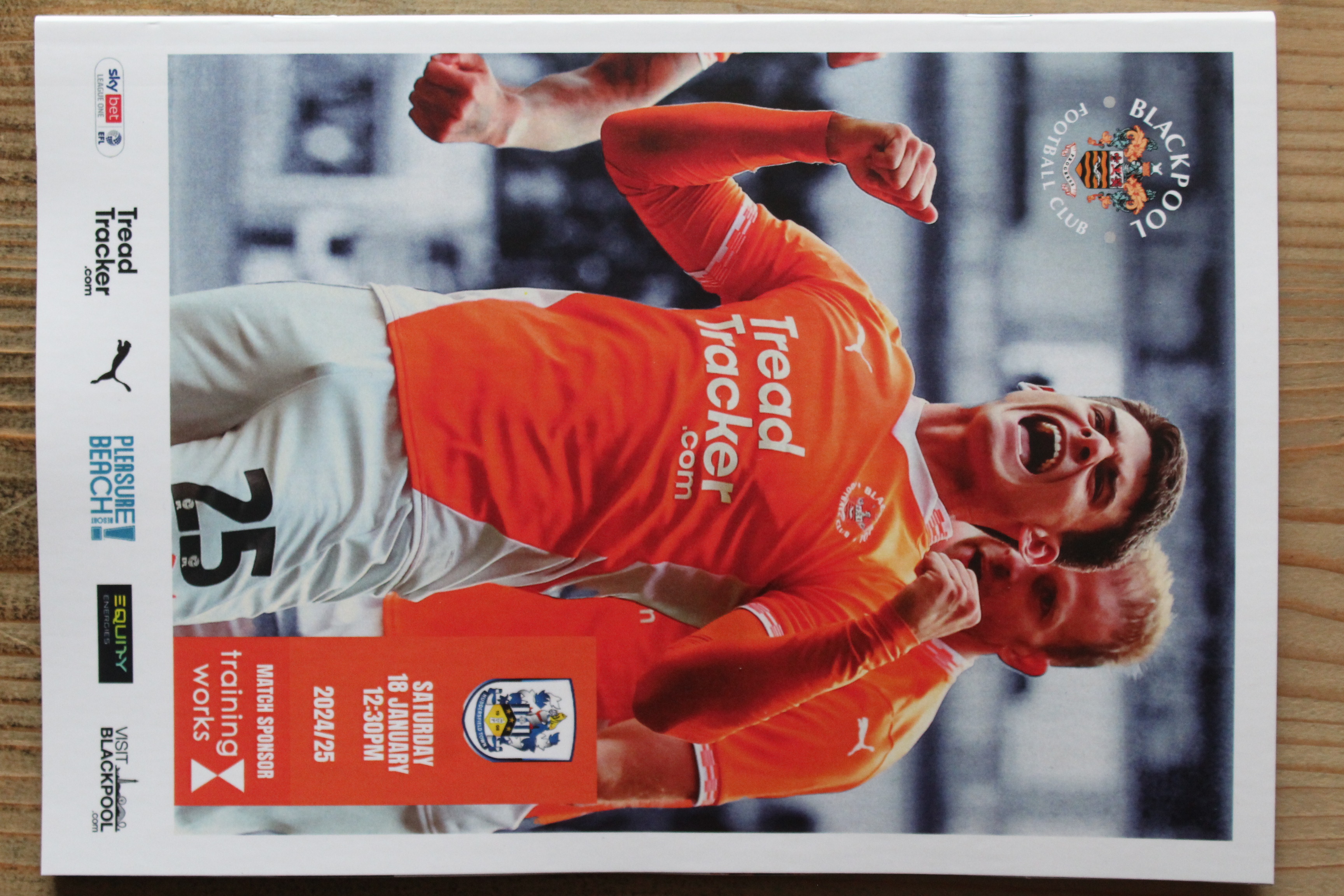 Blackpool FC v Huddersfield Town FC
