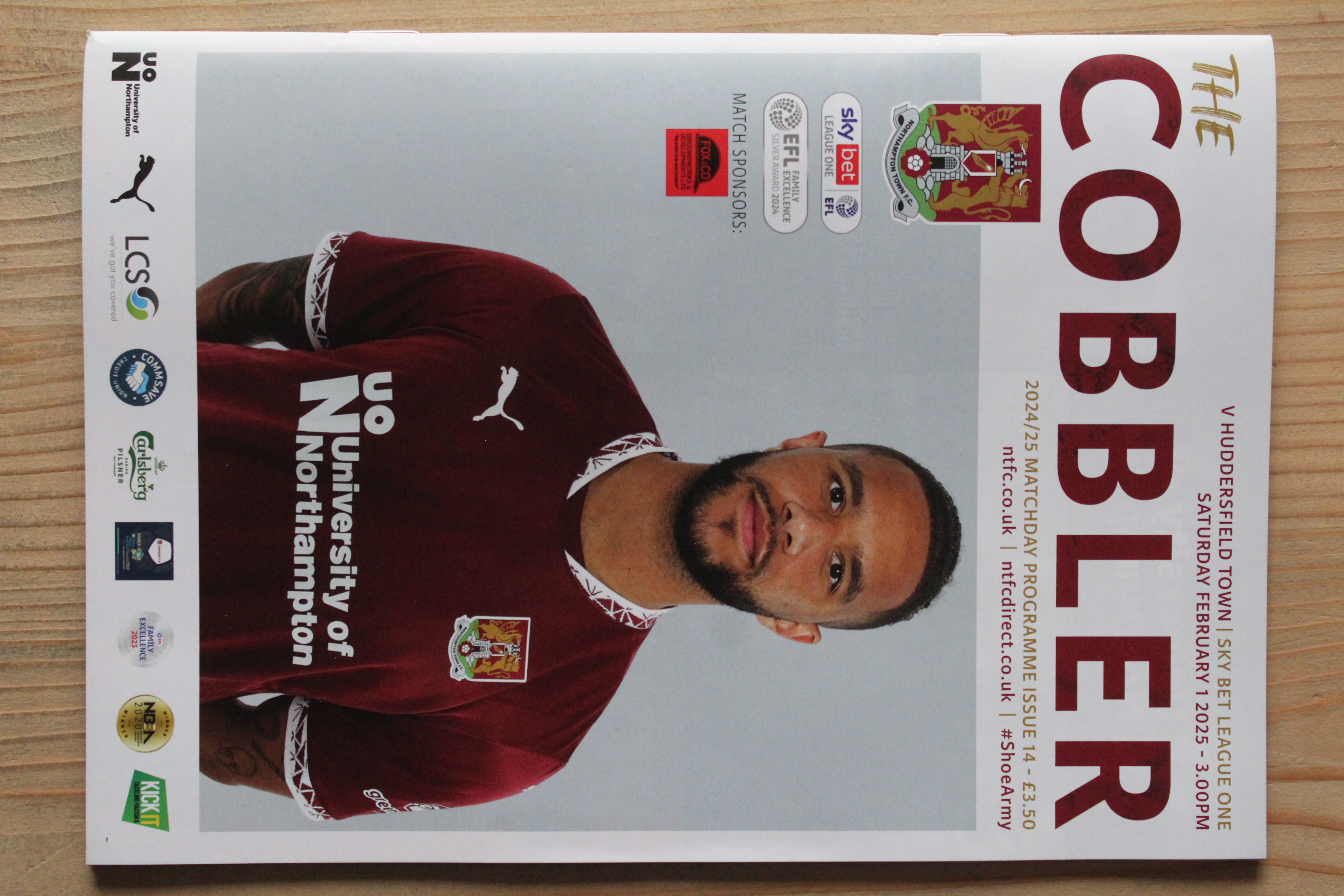 Northampton Town FC v Huddersfield Town FC