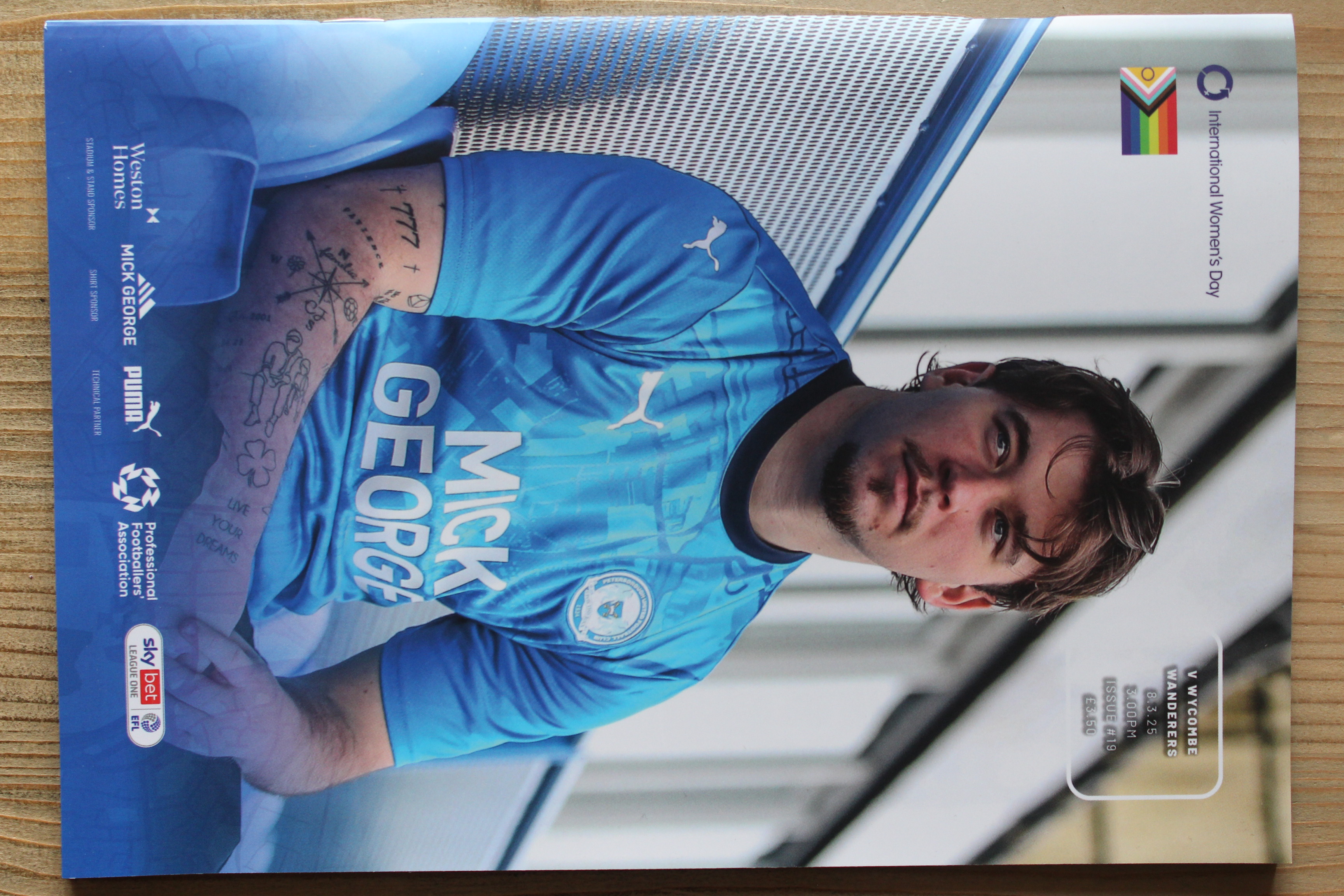 Peterborough United FC v Wycombe Wanderers FC