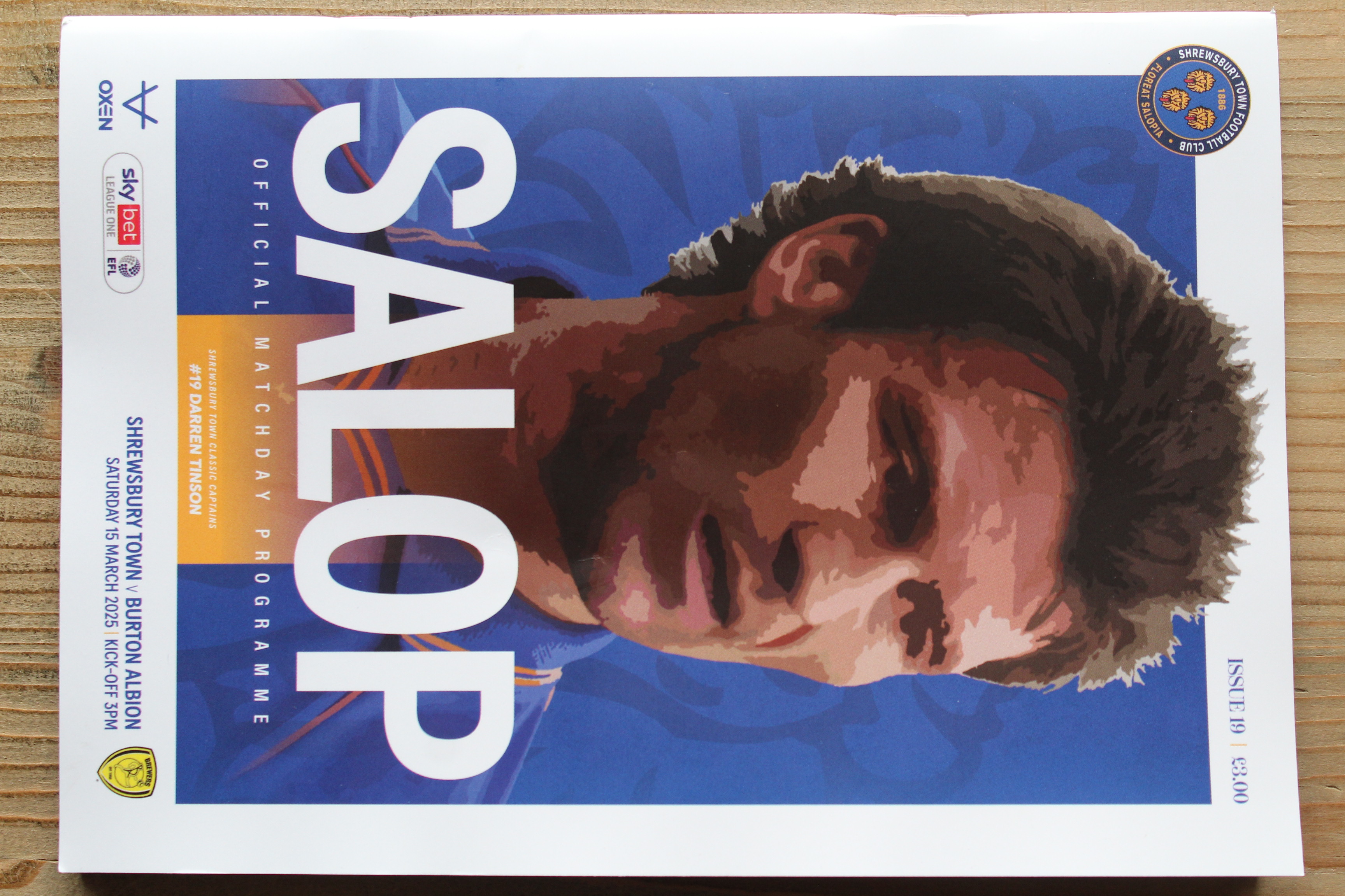 Shrewsbury Town FC v Burton Albion FC
