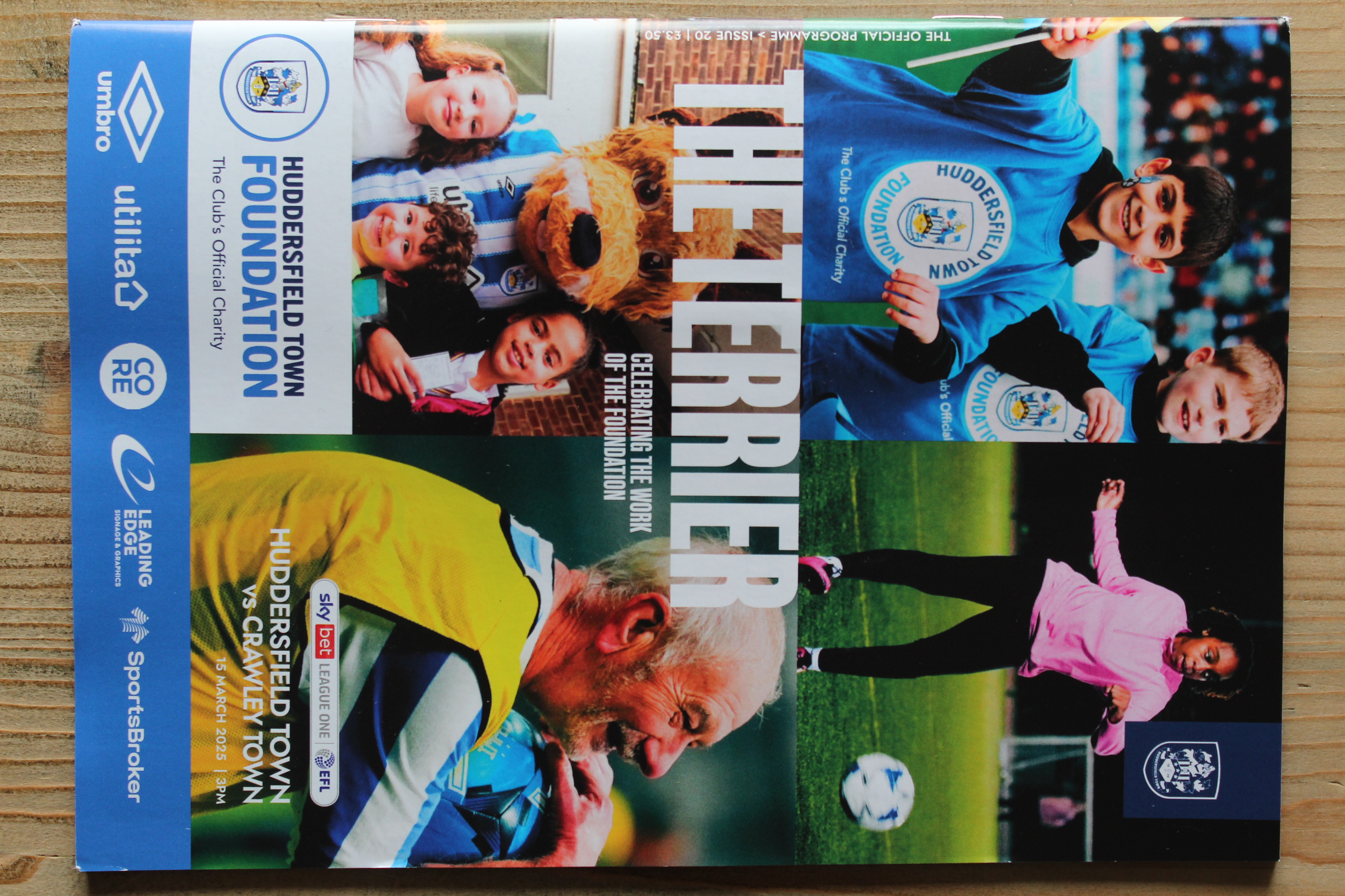 Huddersfield Town FC v Crawley Town FC