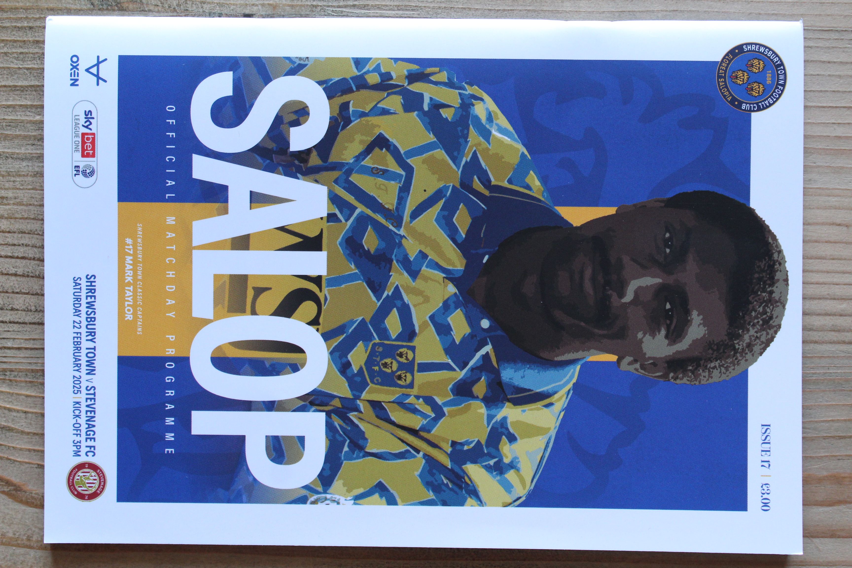 Shrewsbury Town FC v Stevenage Borough FC