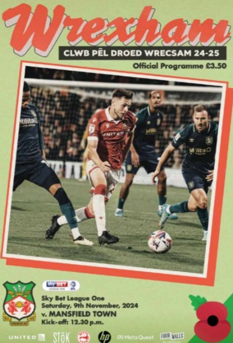 Wrexham FC v Mansfield Town FC