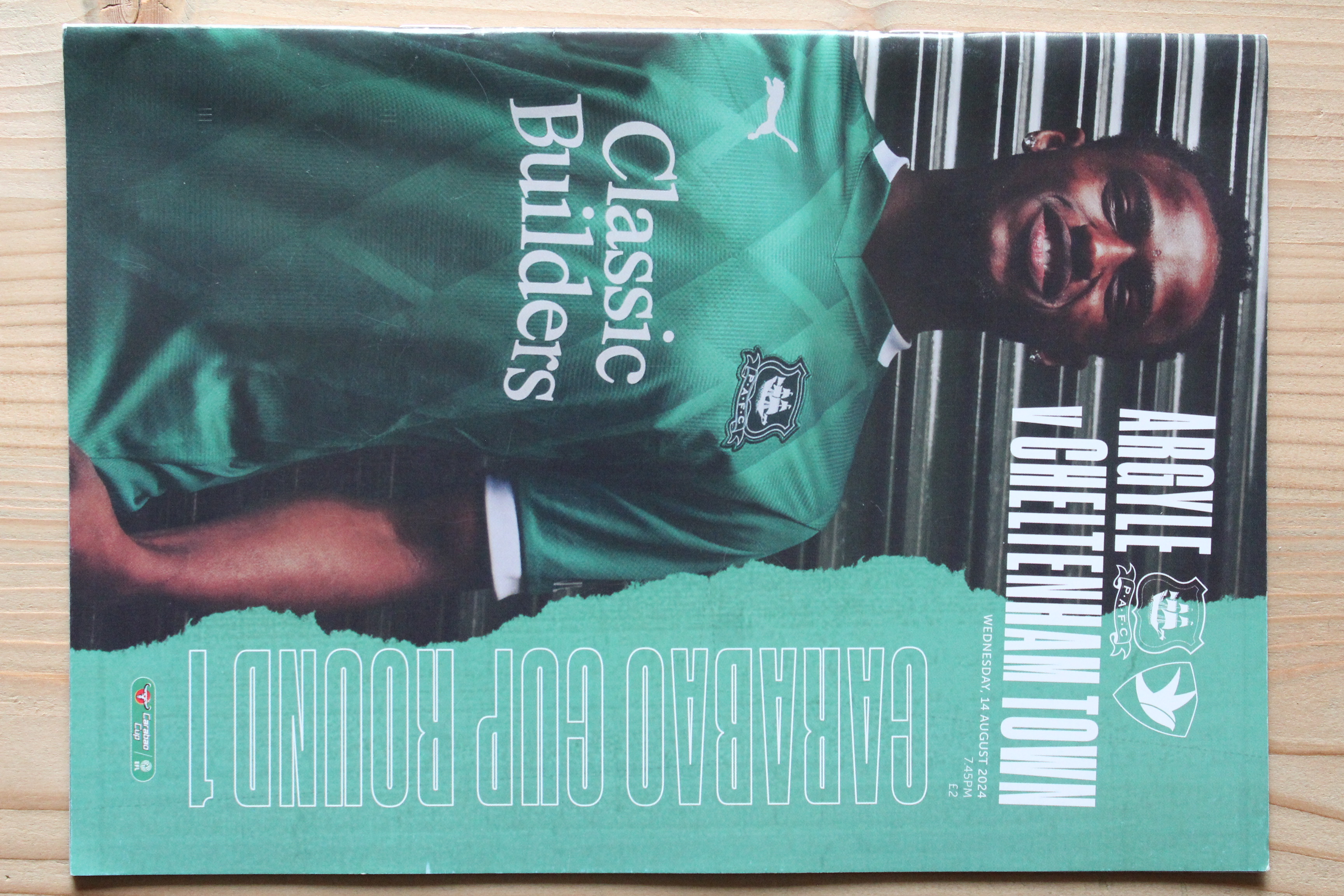 Plymouth Argyle FC v Cheltenham Town FC