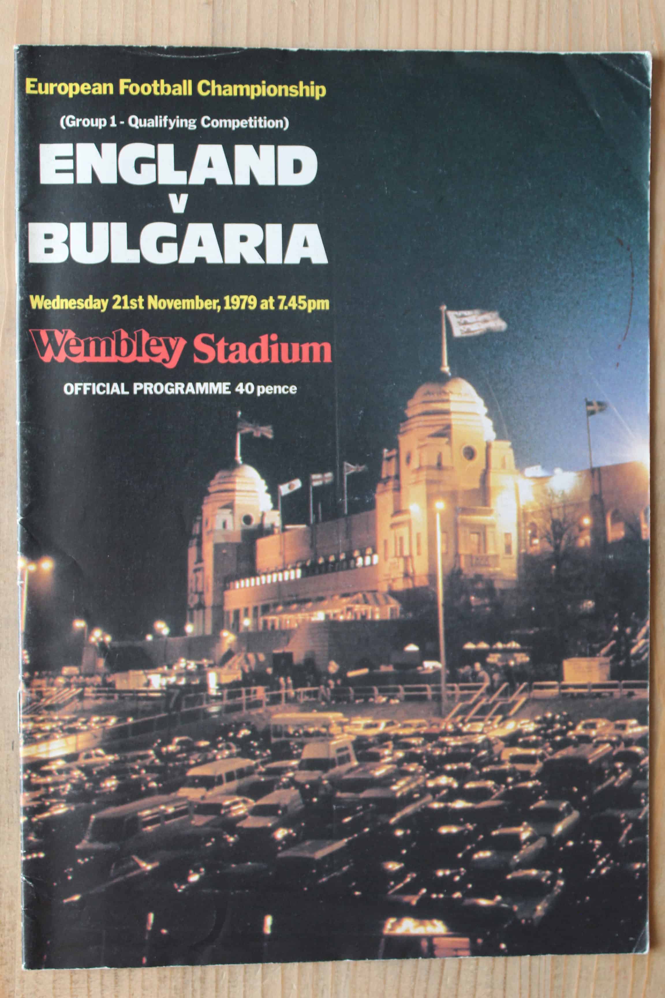 England v Bulgaria