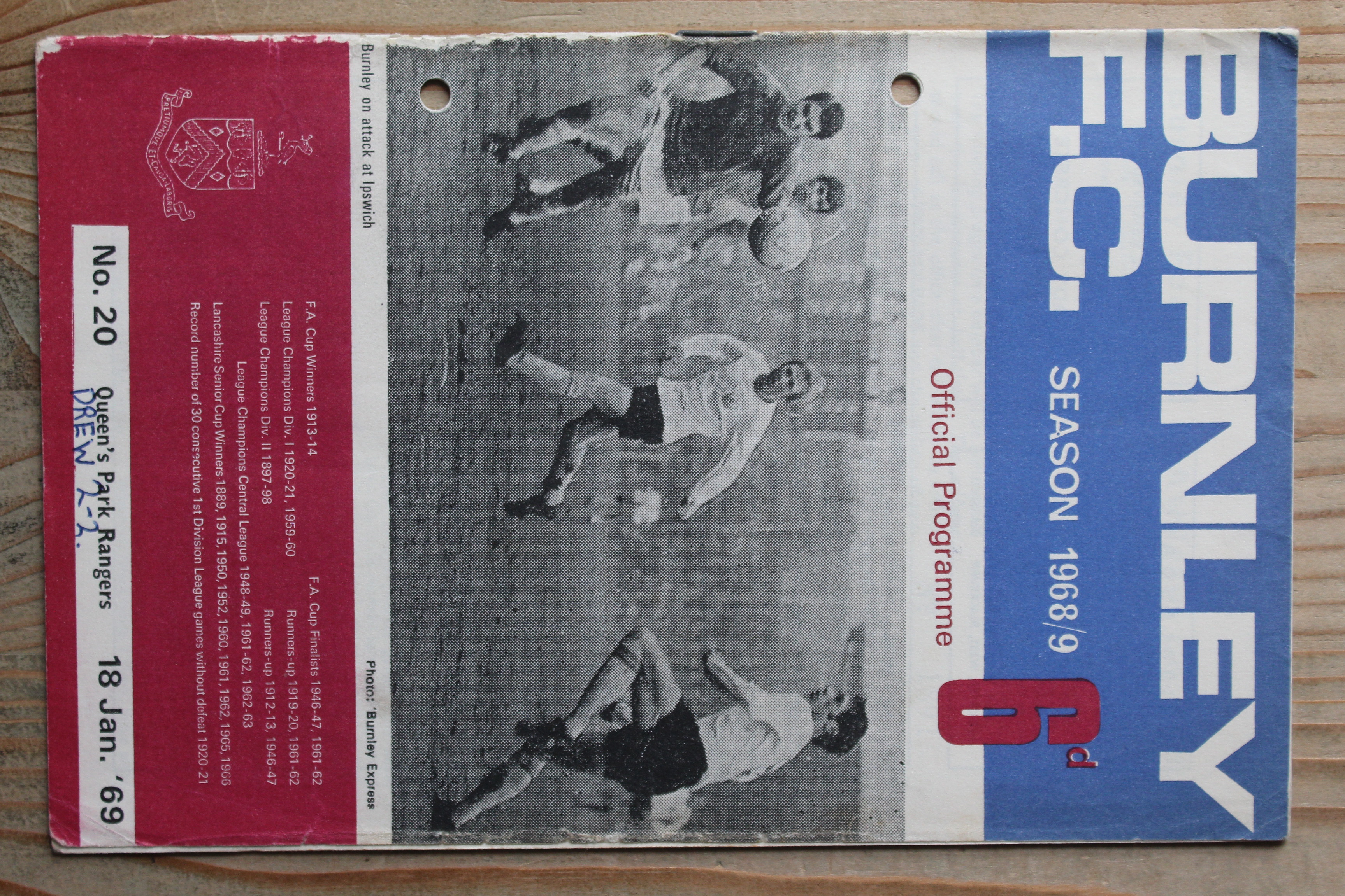 Burnley FC v Queens Park Rangers FC