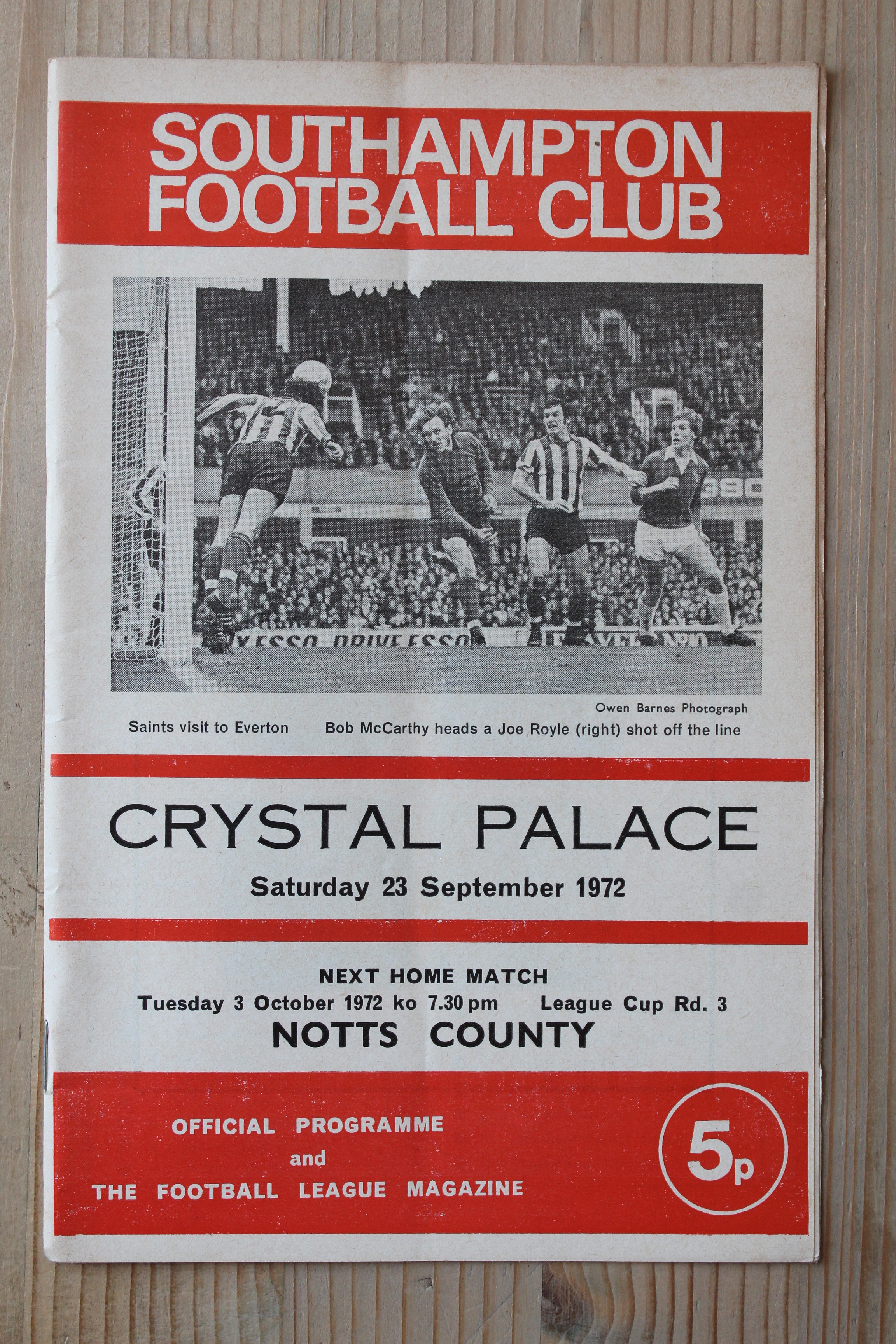 Southampton FC v Crystal Palace FC