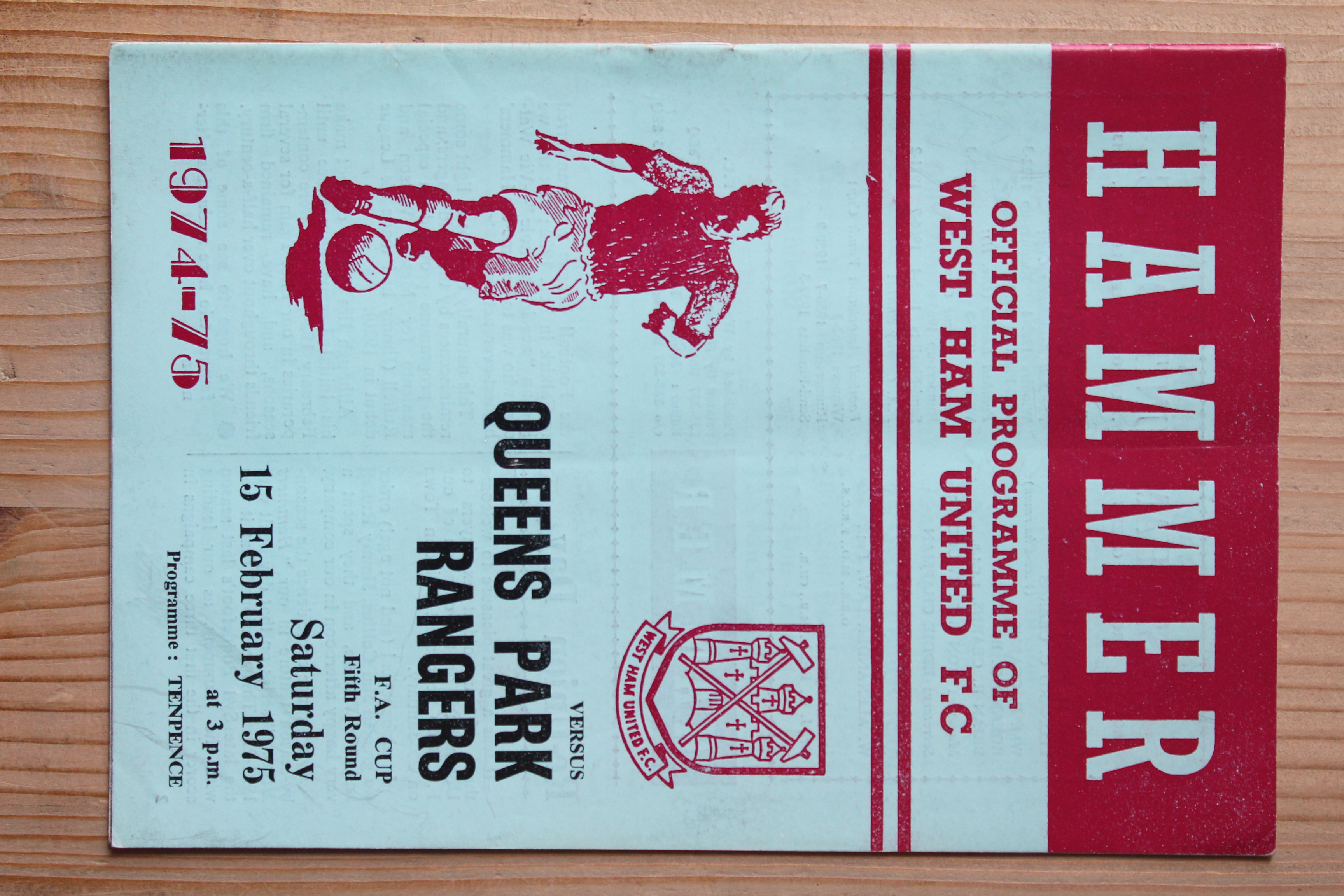 West Ham United FC v Queens Park Rangers FC