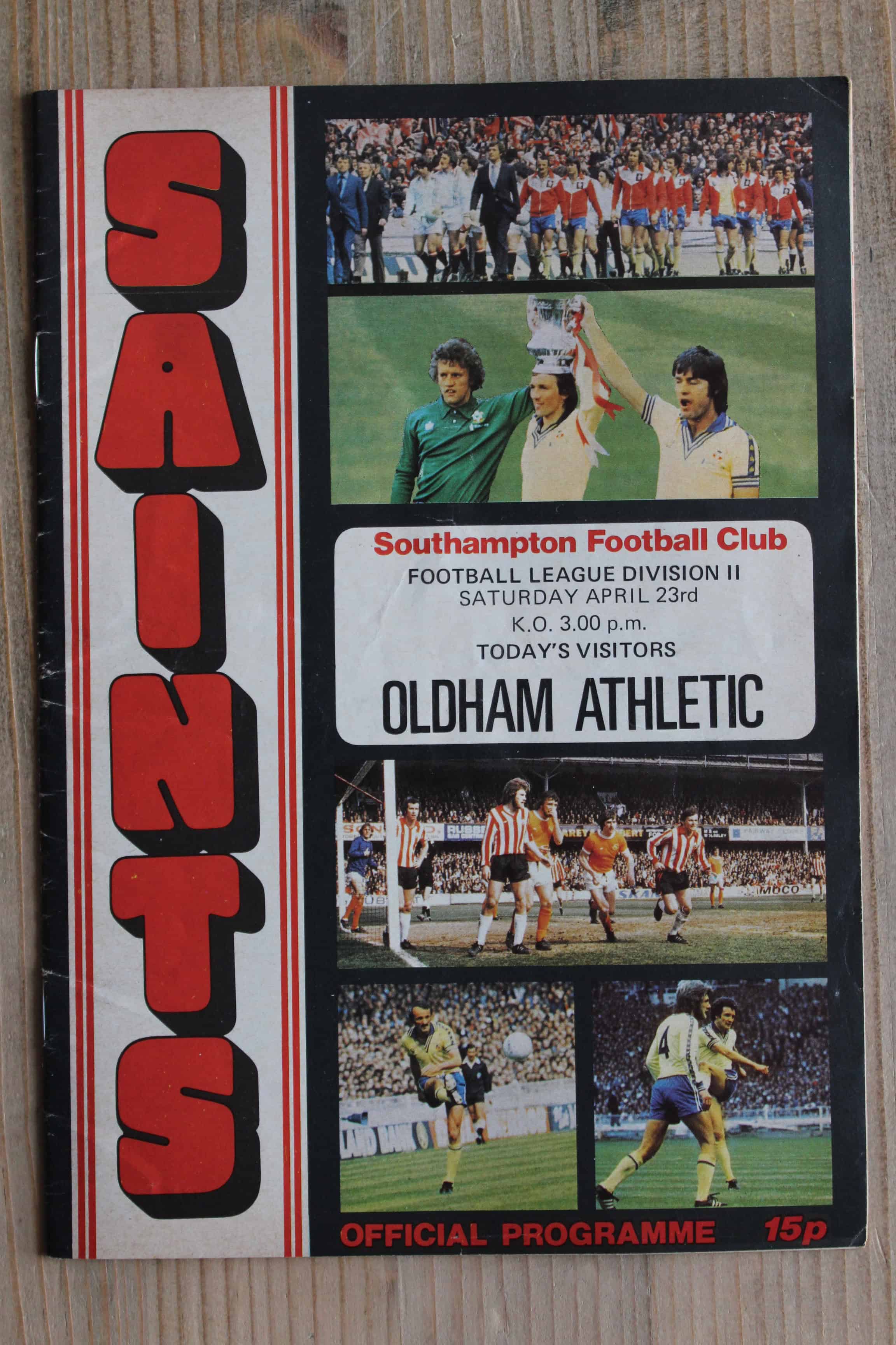 Southampton FC v Oldham Athletic FC