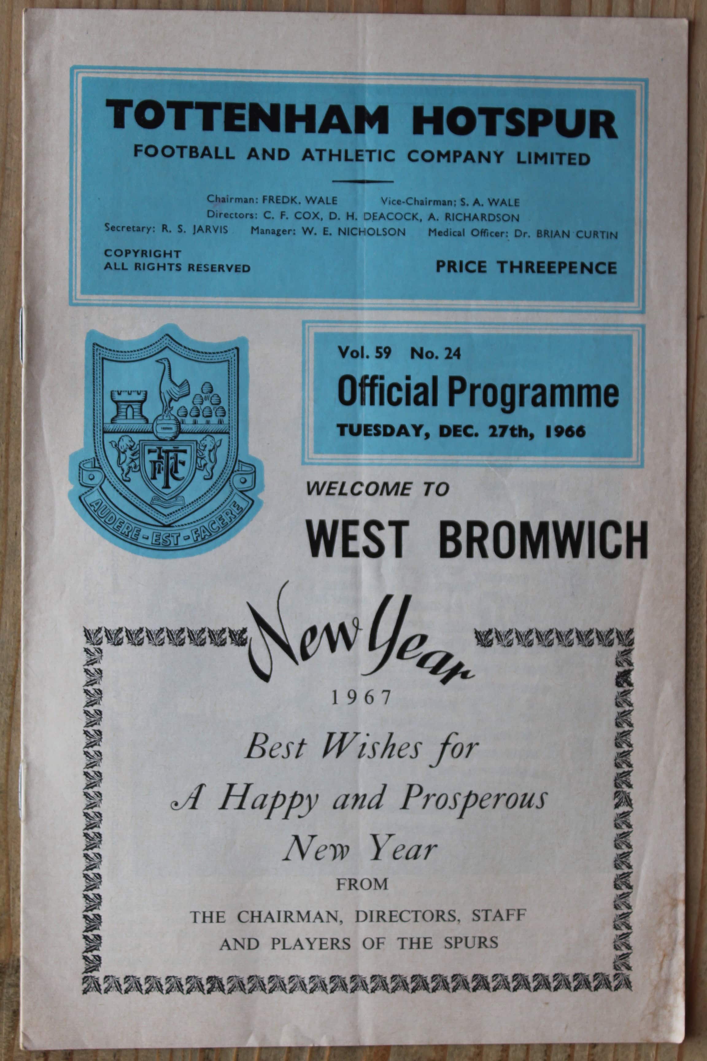 Tottenham Hotspur FC v West Bromwich Albion FC 