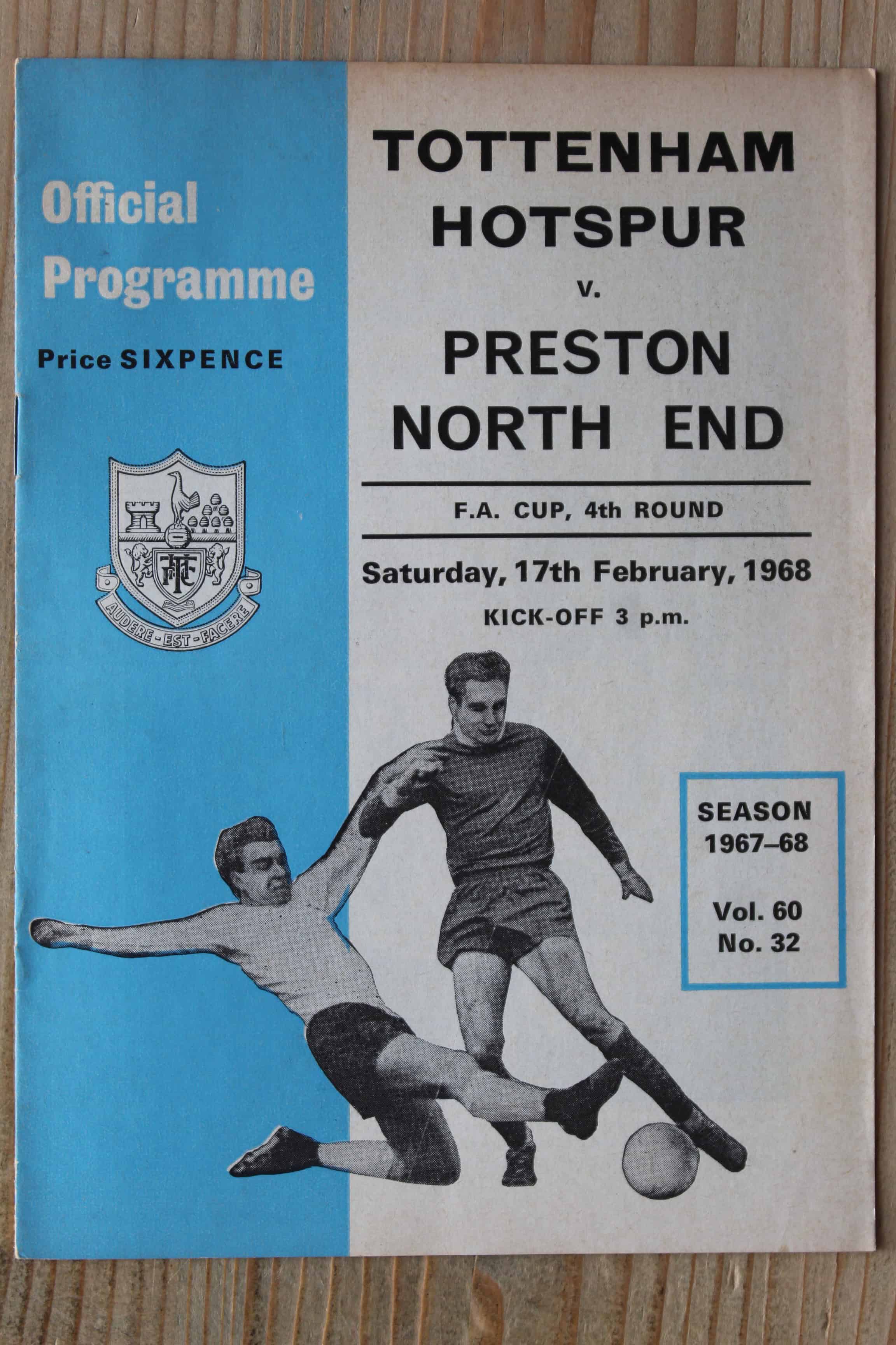 Tottenham Hotspur FC v Preston North End FC