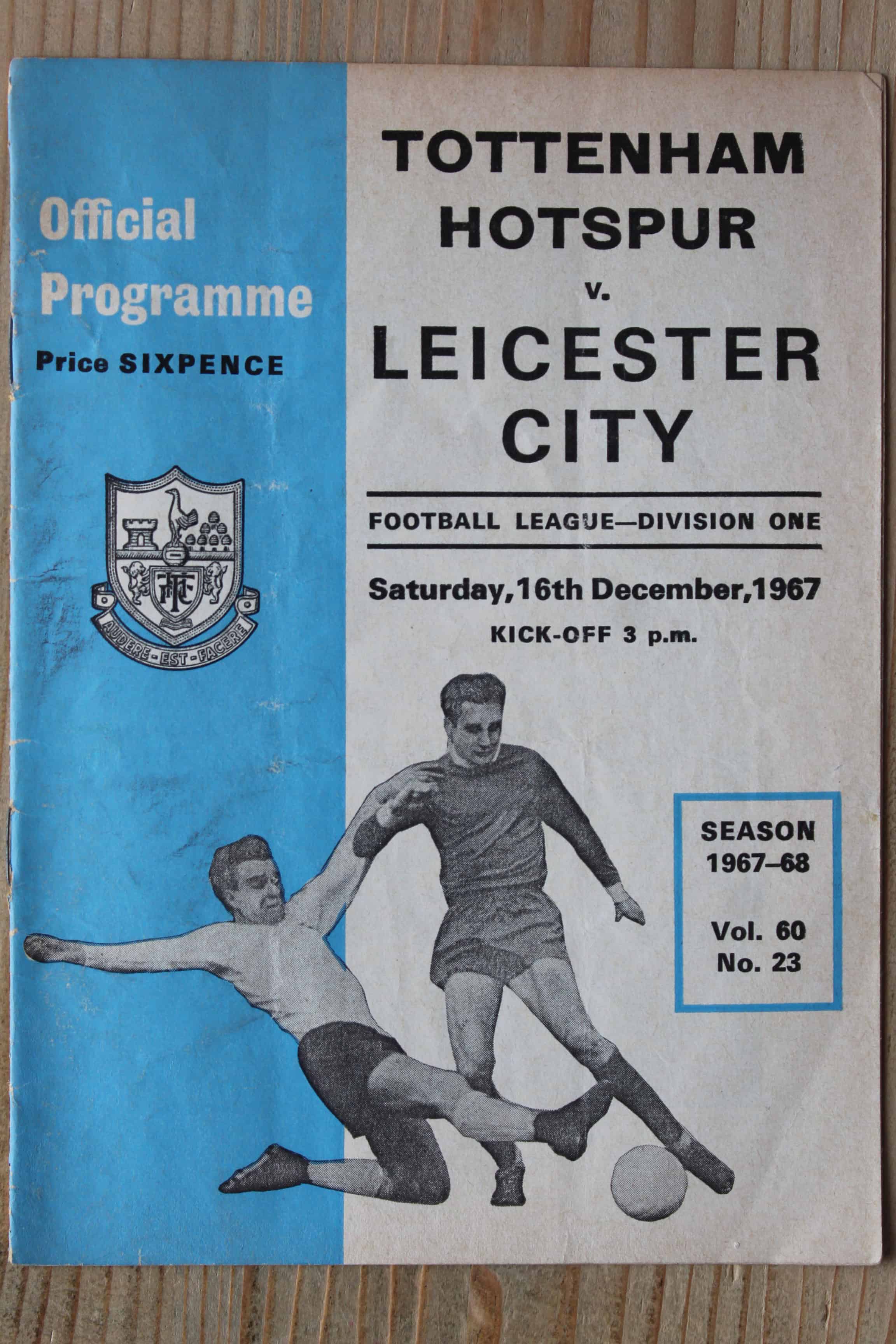 Tottenham Hotspur FC v Leicester City FC