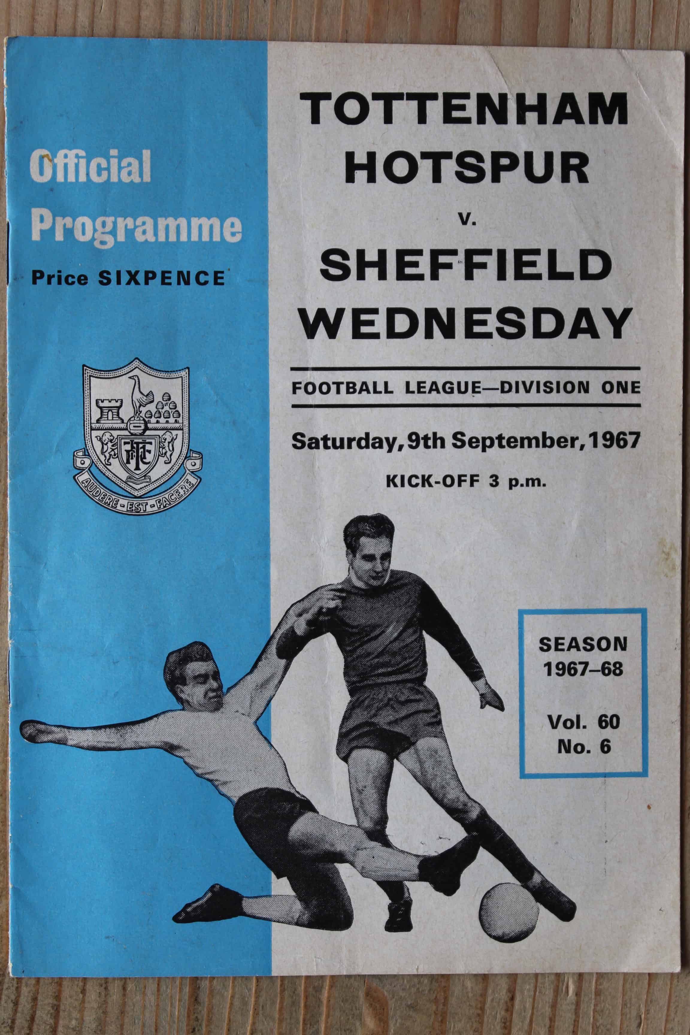 Tottenham Hotspur FC v Sheffield Wednesday FC 