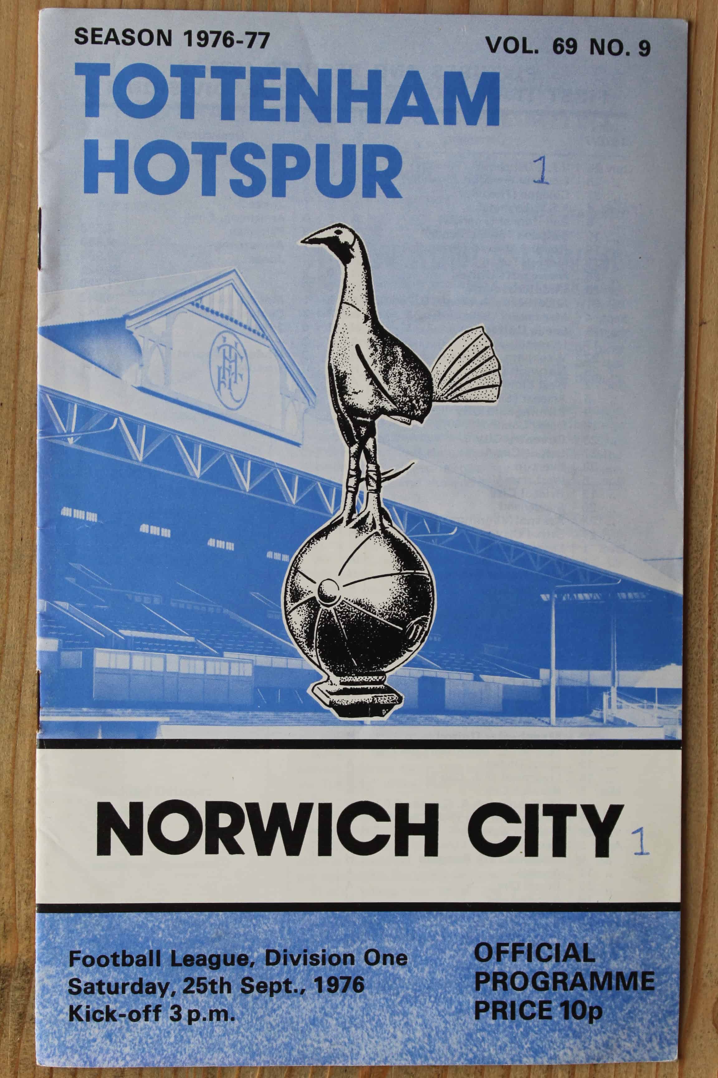 Tottenham Hotspur FC v Norwich City FC