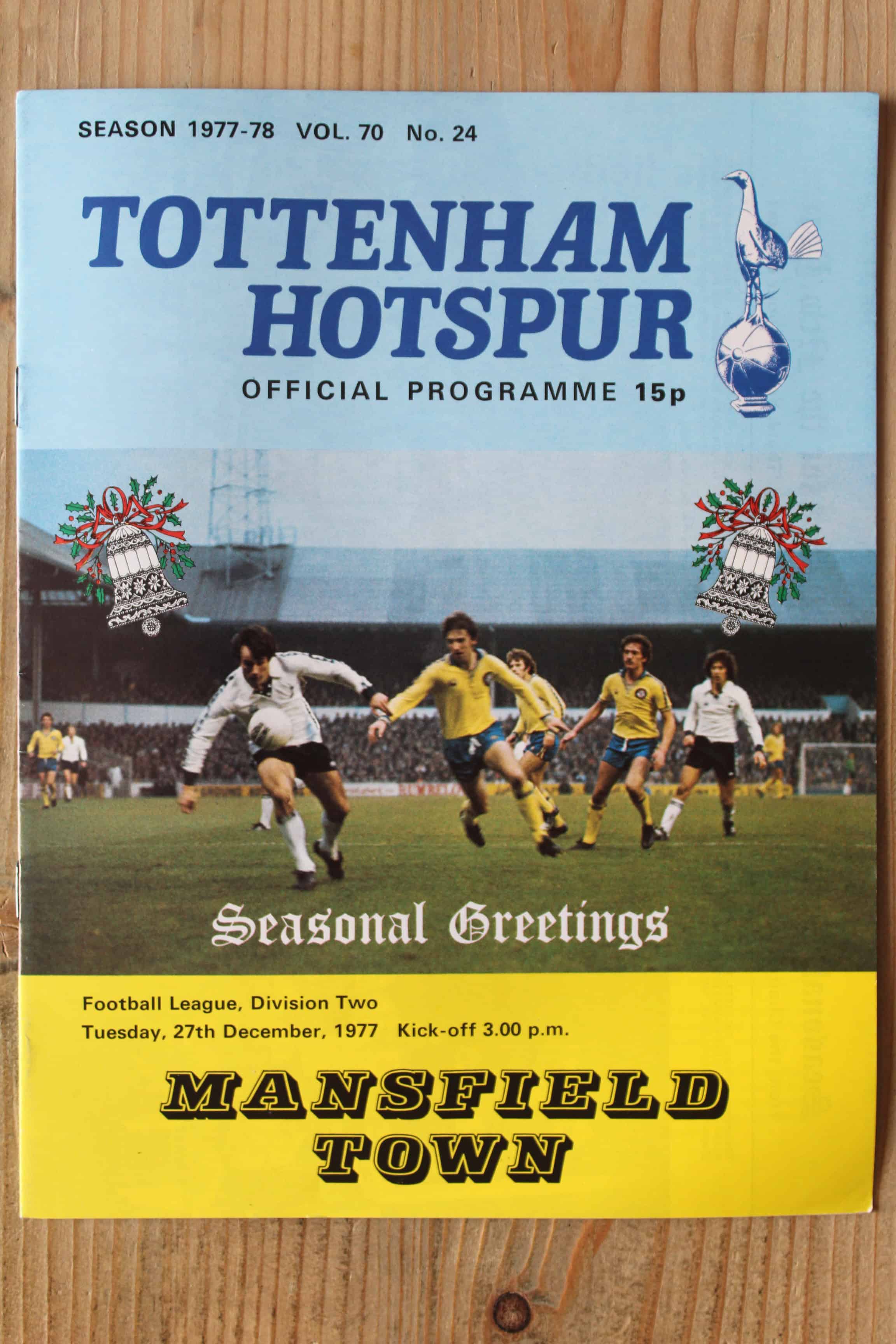 Tottenham Hotspur FC v Mansfield Town FC