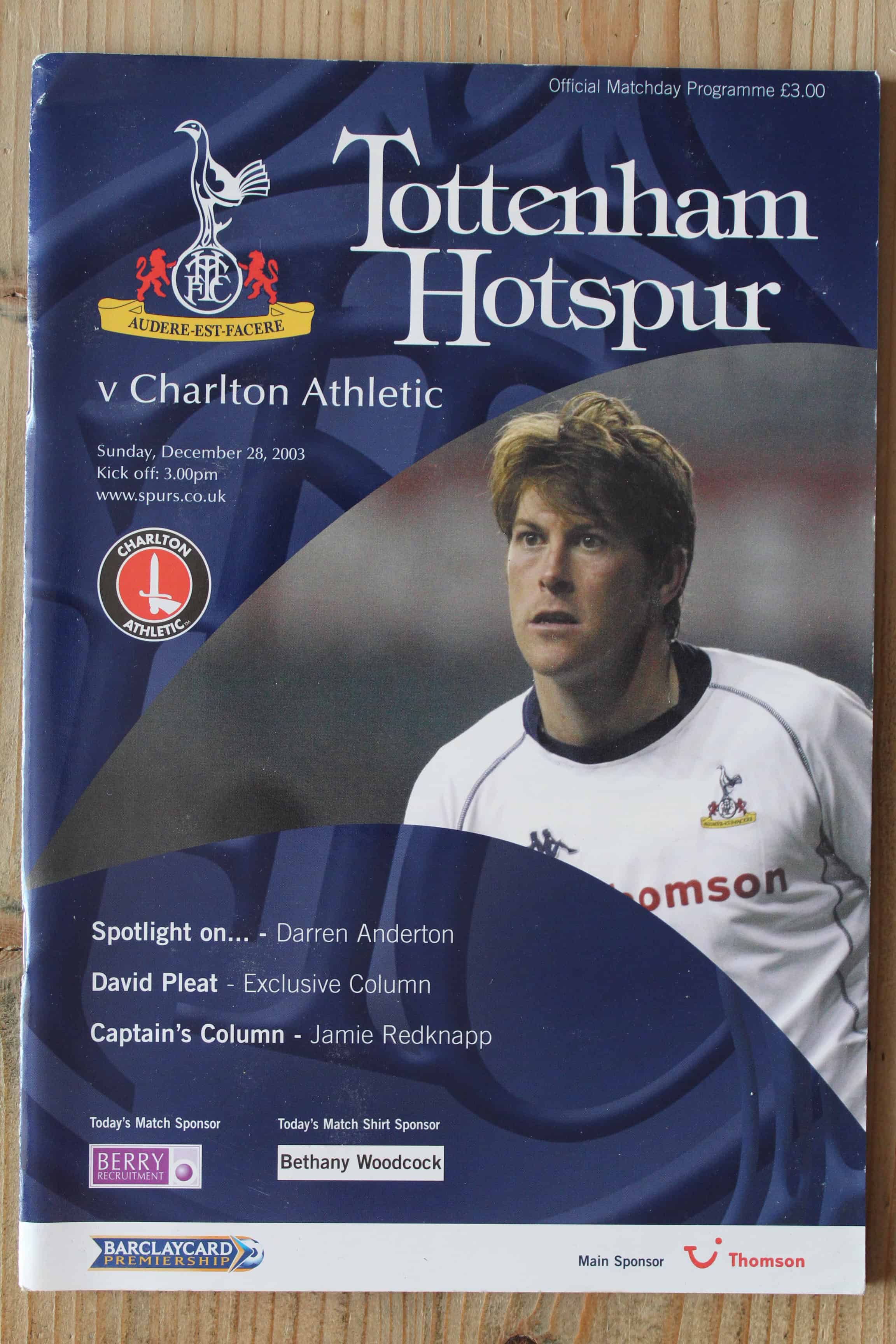 Tottenham Hotspur FC v Charlton Athletic FC