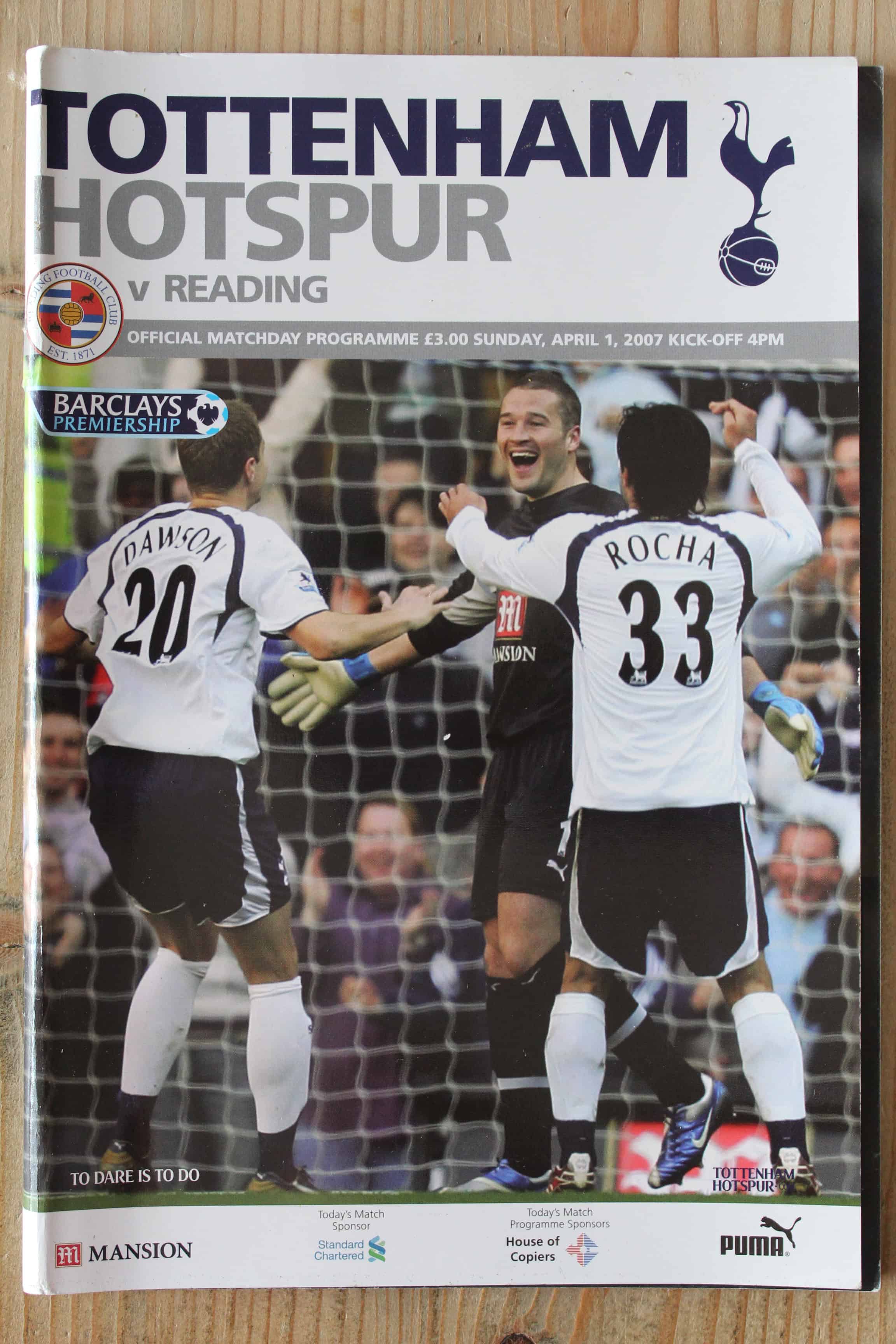 Tottenham Hotspur FC v Reading FC