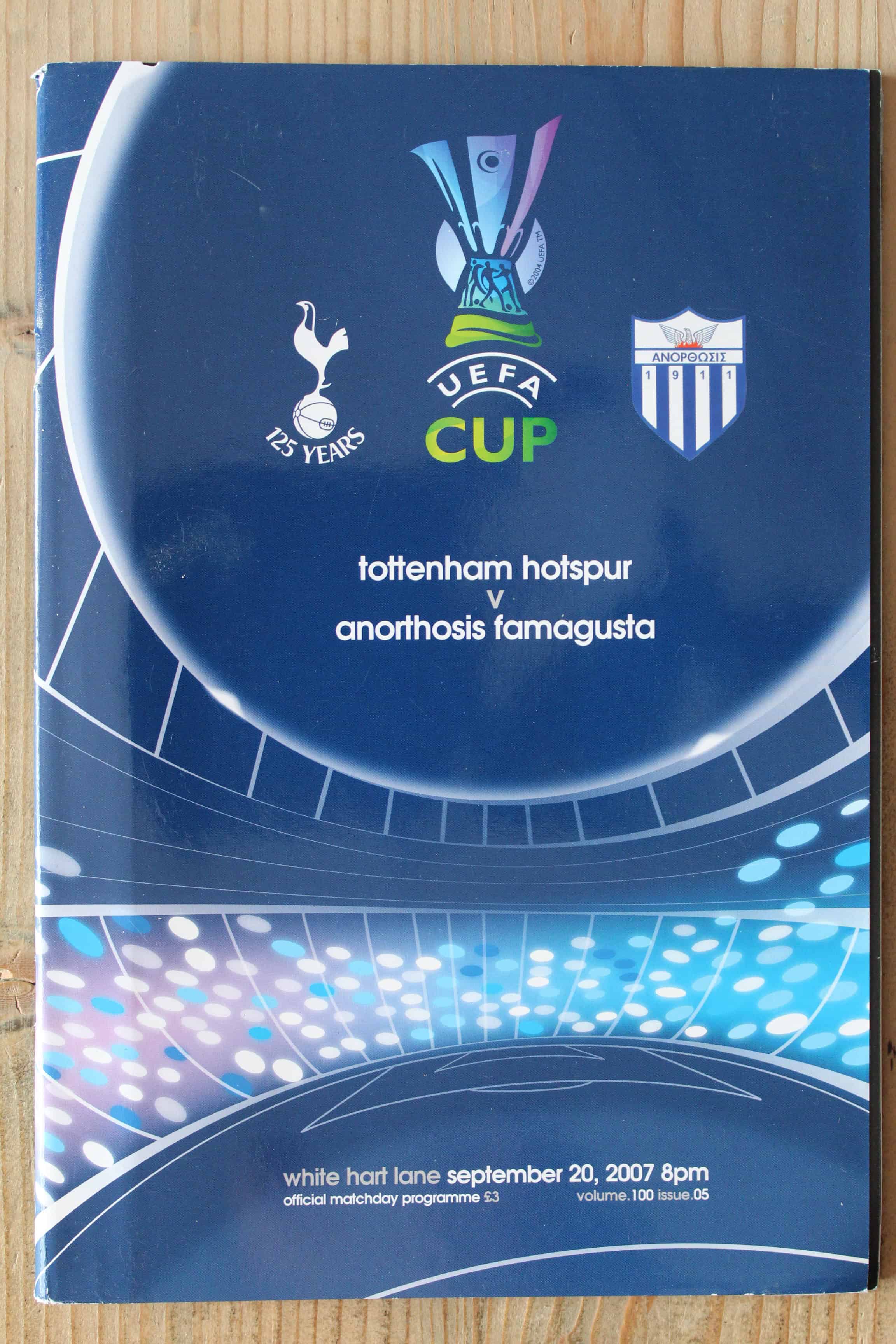 Tottenham Hotspur FC v Anorthosis Famagusta