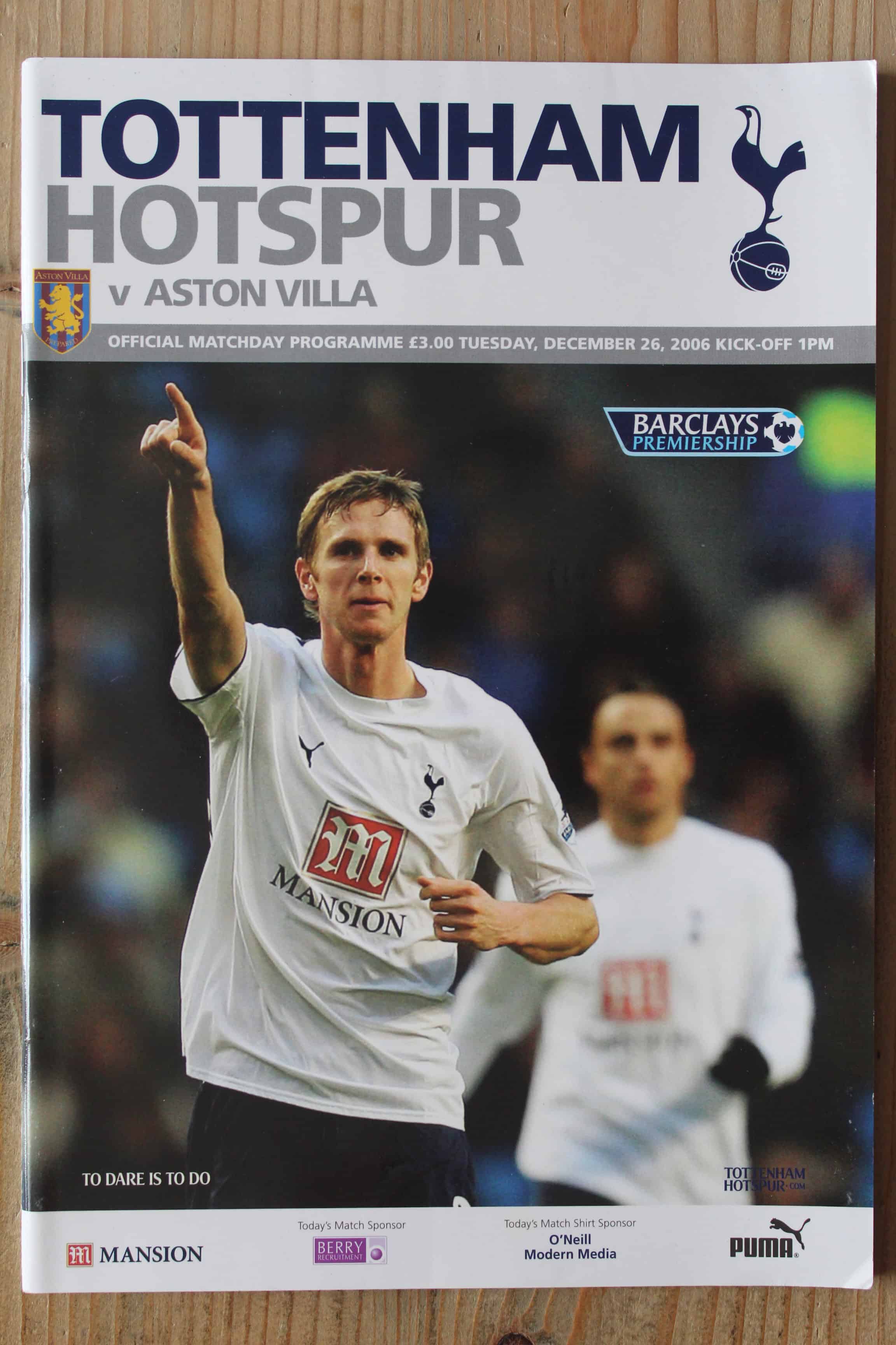 Tottenham Hotspur FC v Aston Villa FC