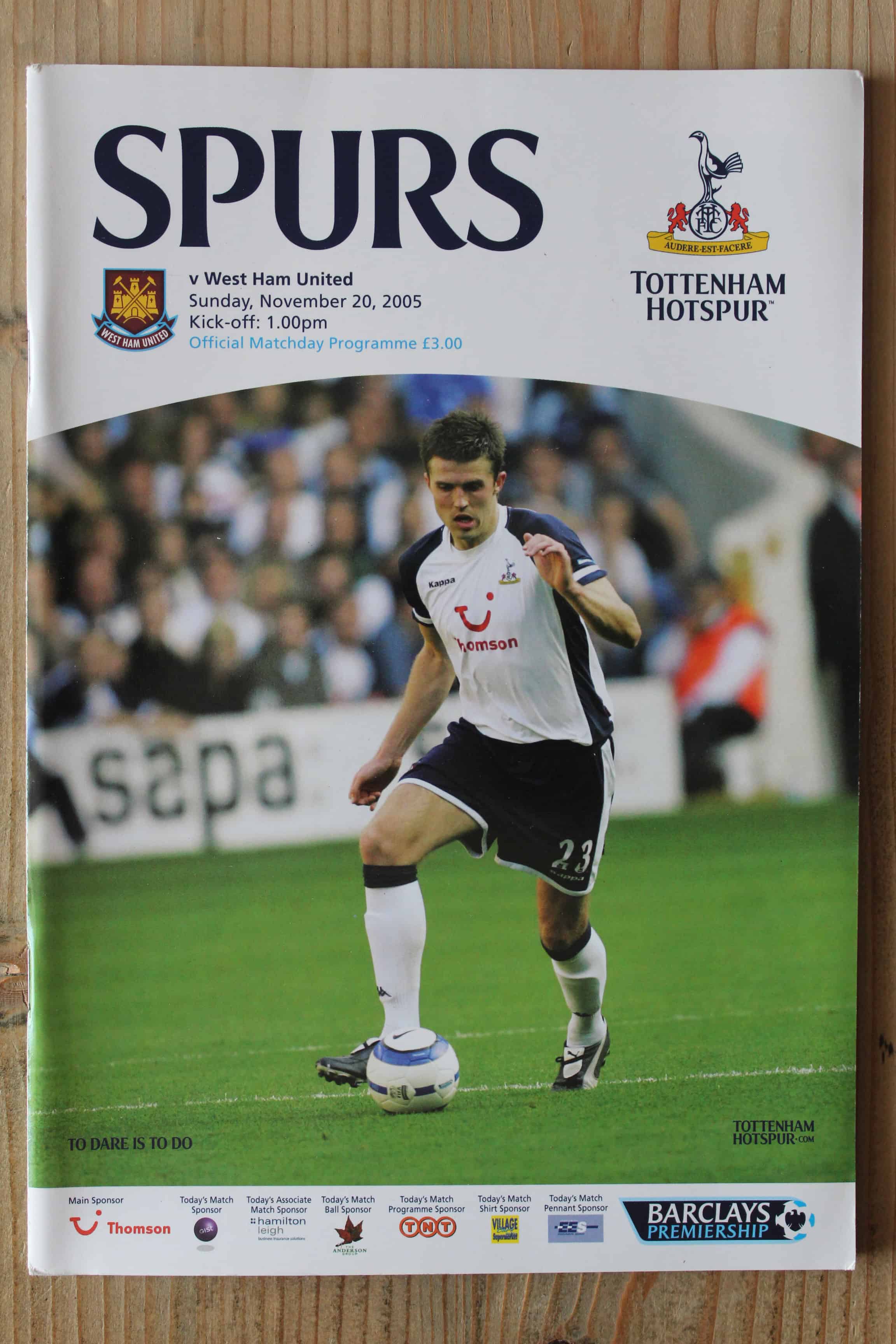 Tottenham Hotspur FC v West Ham United FC