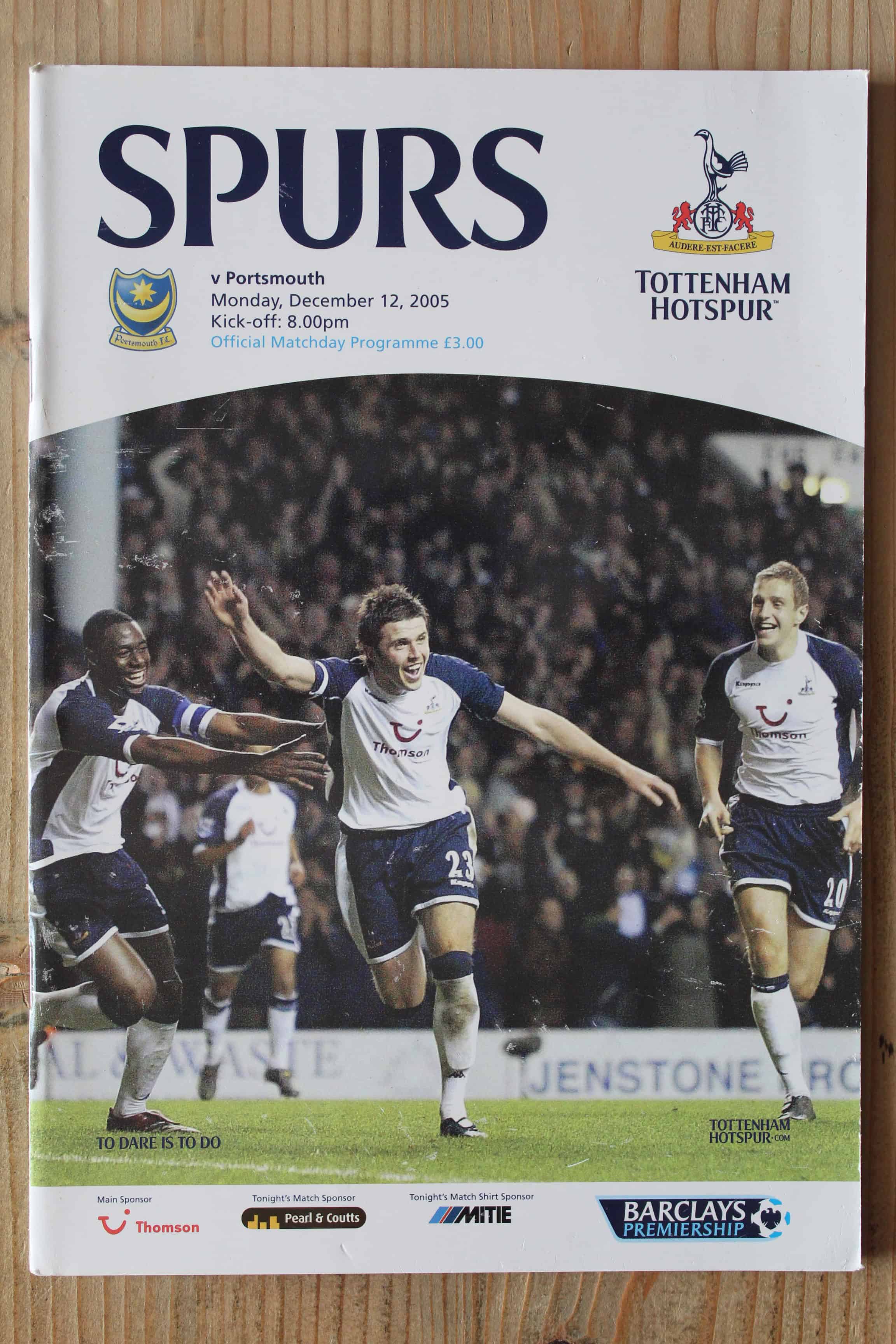 Tottenham Hotspur FC v Portsmouth FC