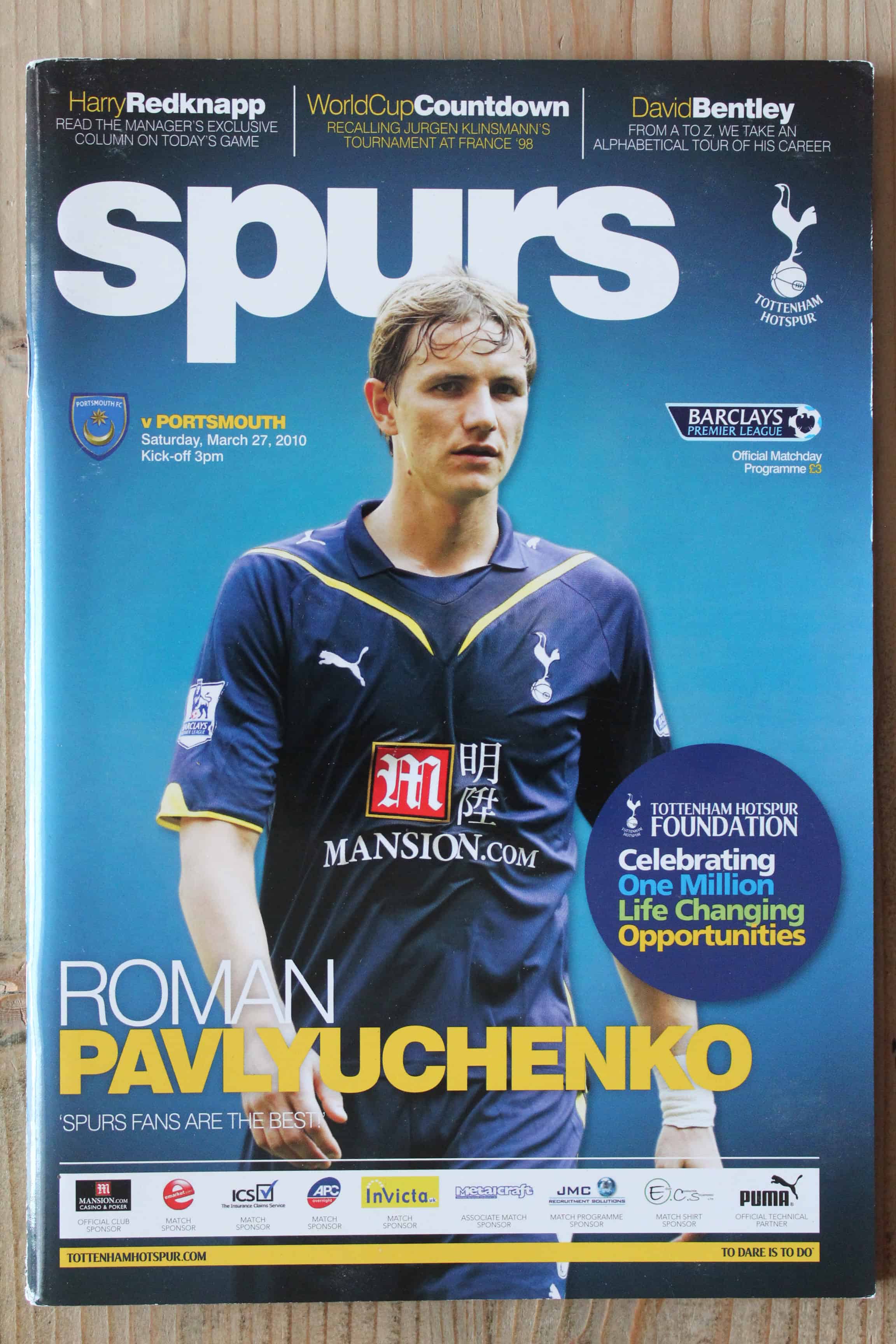 Tottenham Hotspur FC v Portsmouth FC