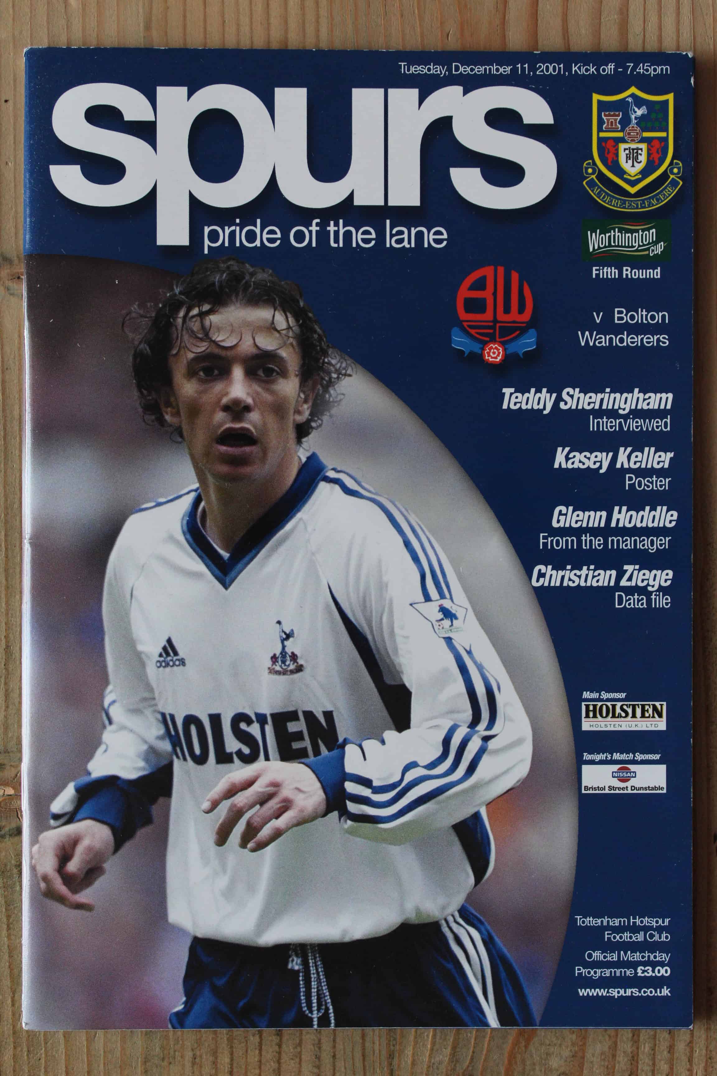 Tottenham Hotspur FC v Bolton Wanderers FC