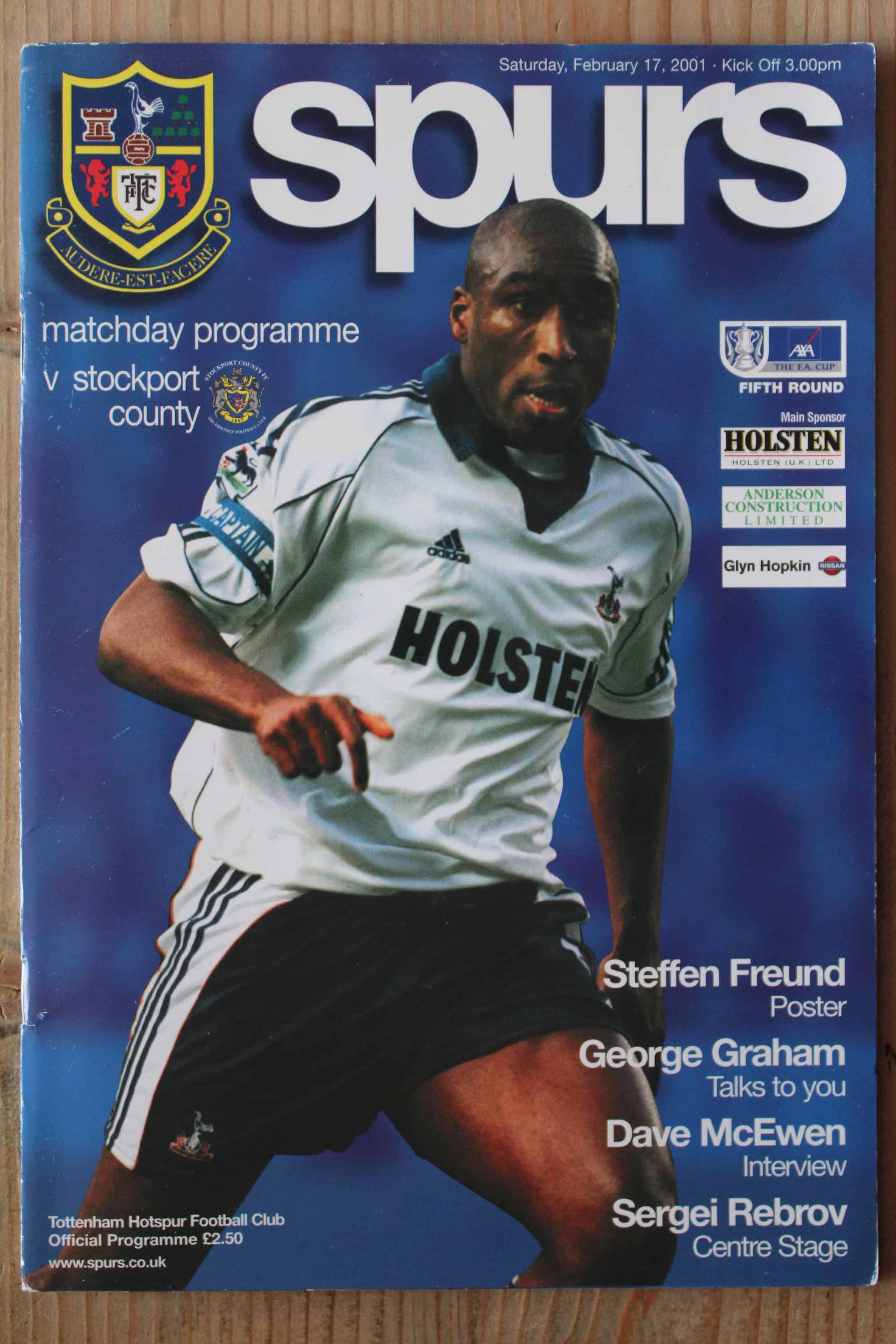 Tottenham Hotspur FC v Stockport County FC