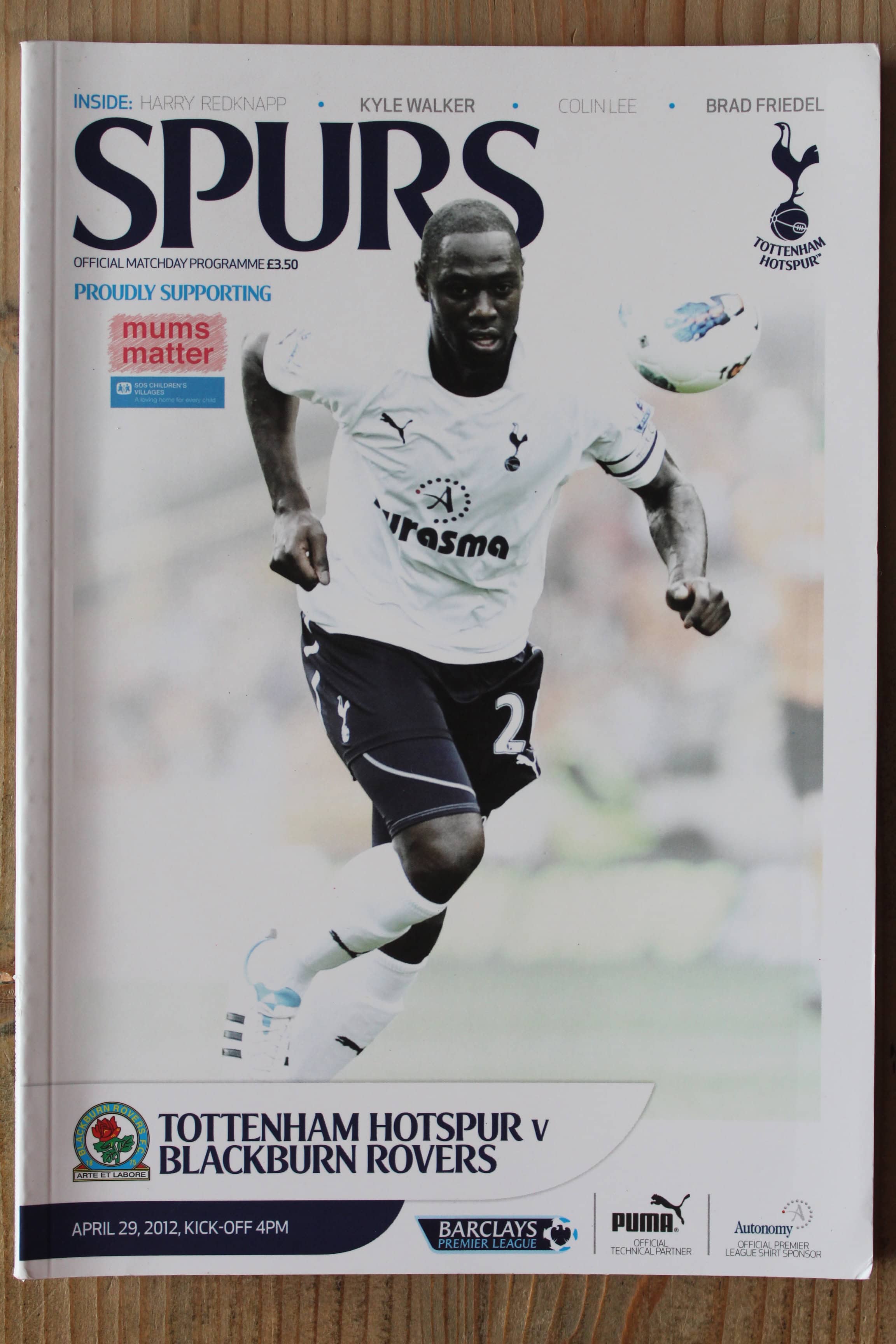 Tottenham Hotspur FC v Blackburn Rovers FC