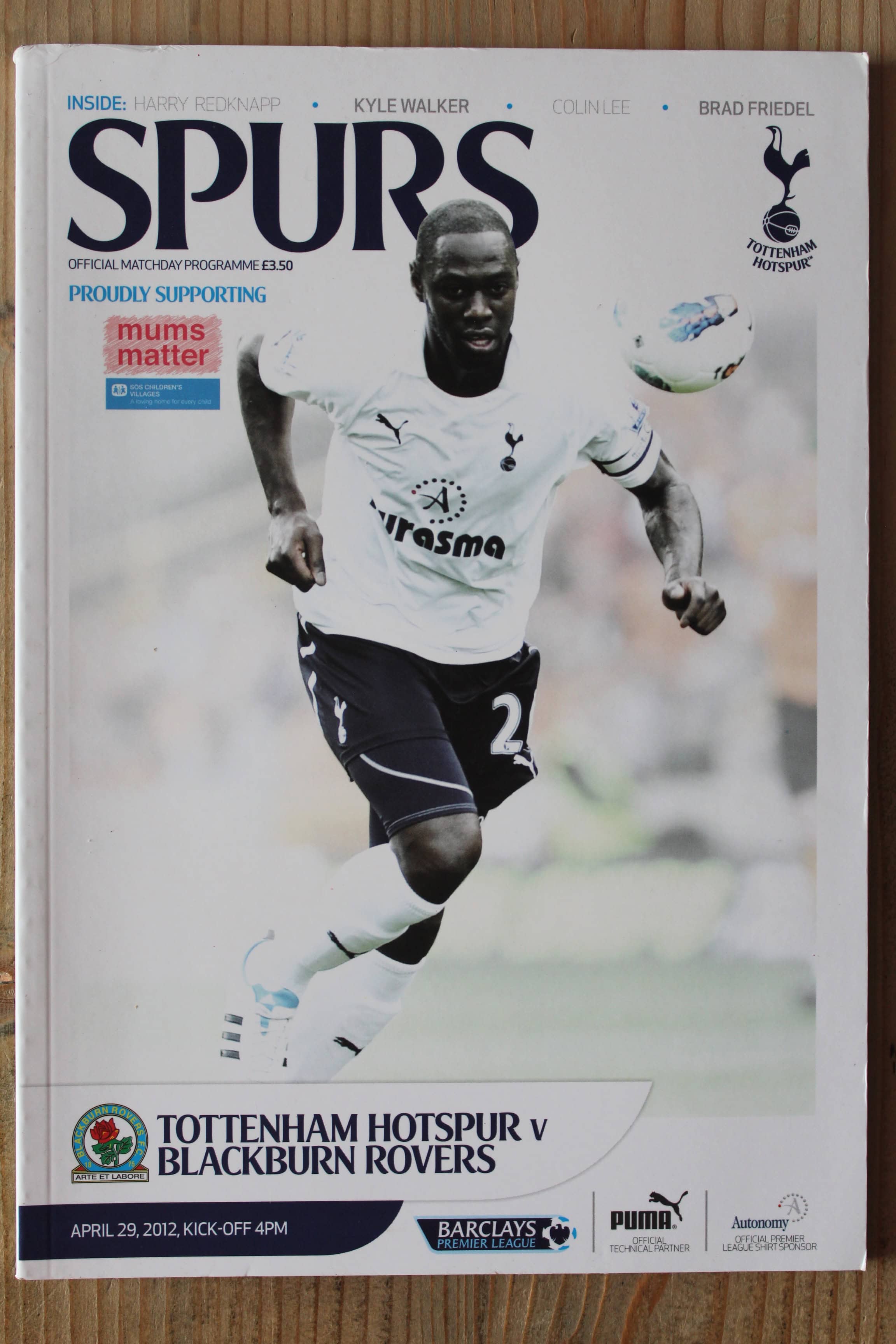 Tottenham Hotspur FC v Blackburn Rovers FC