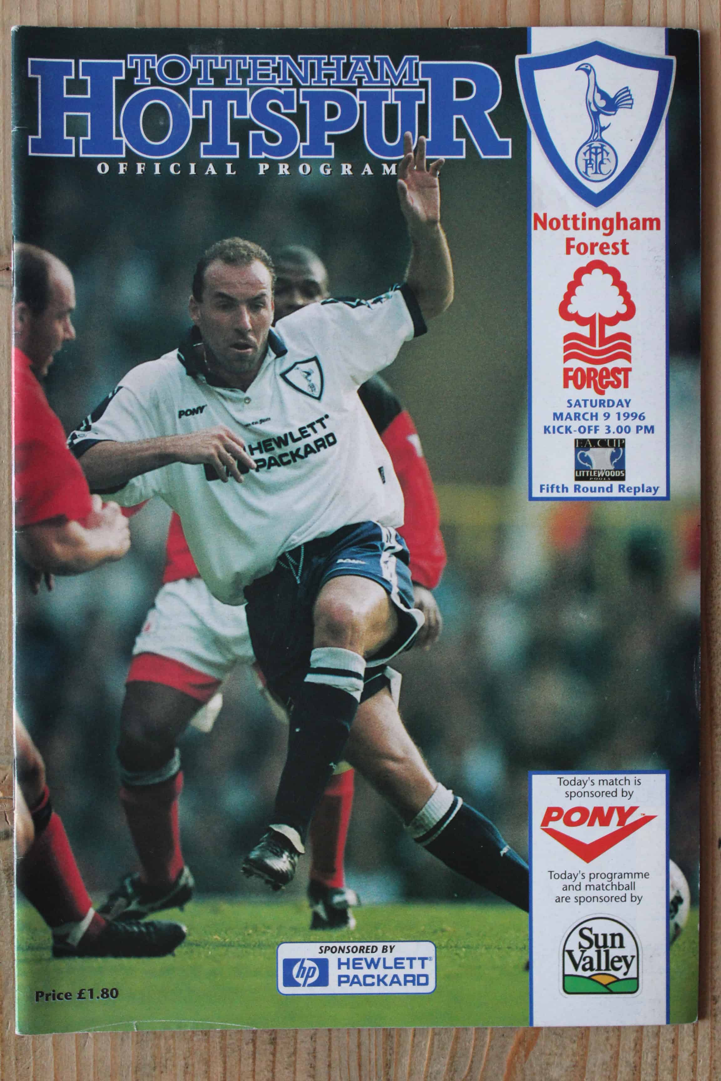 Tottenham Hotspur FC v Nottingham Forest FC