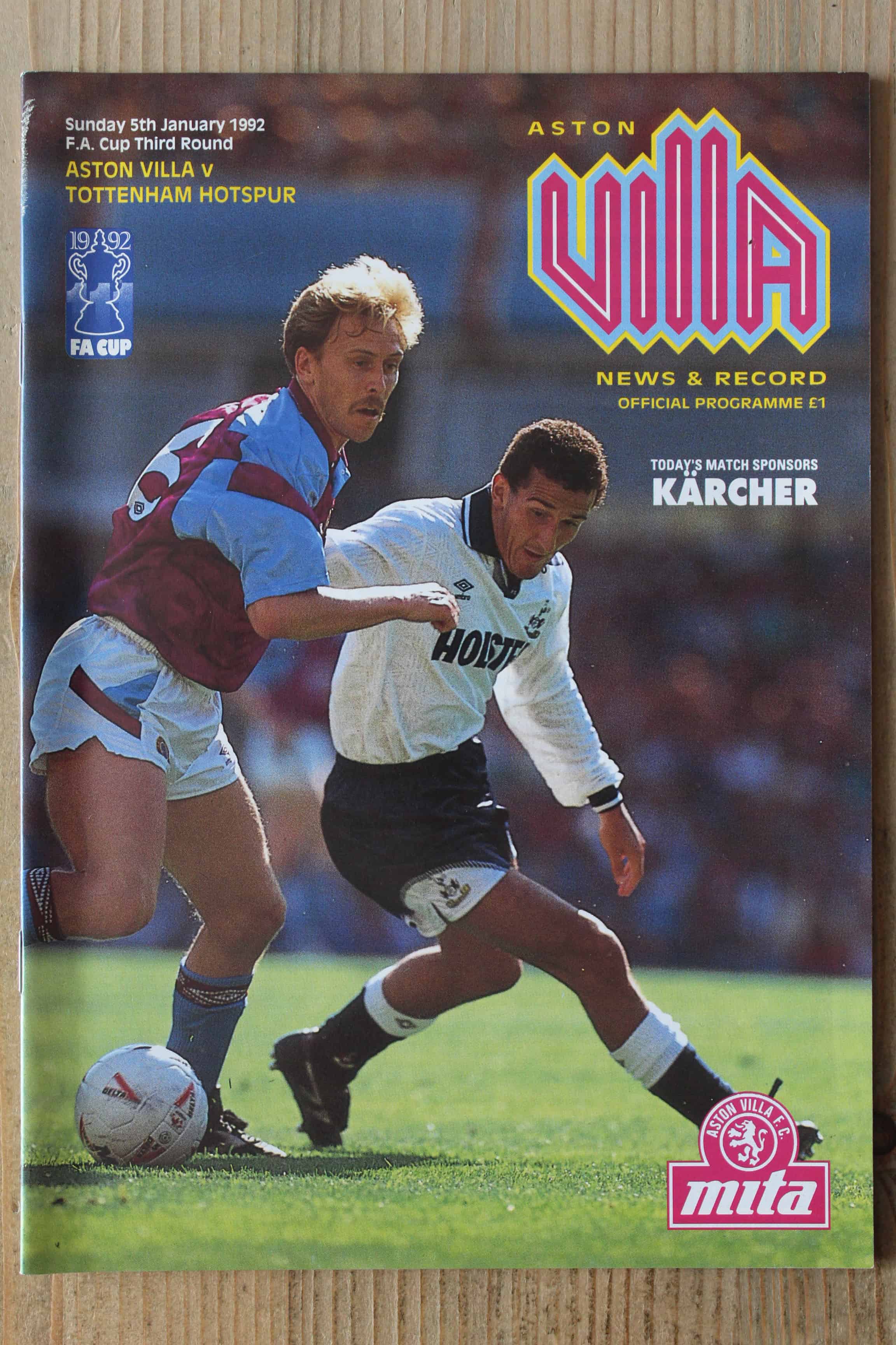 Aston Villa FC v Tottenham Hotspur FC