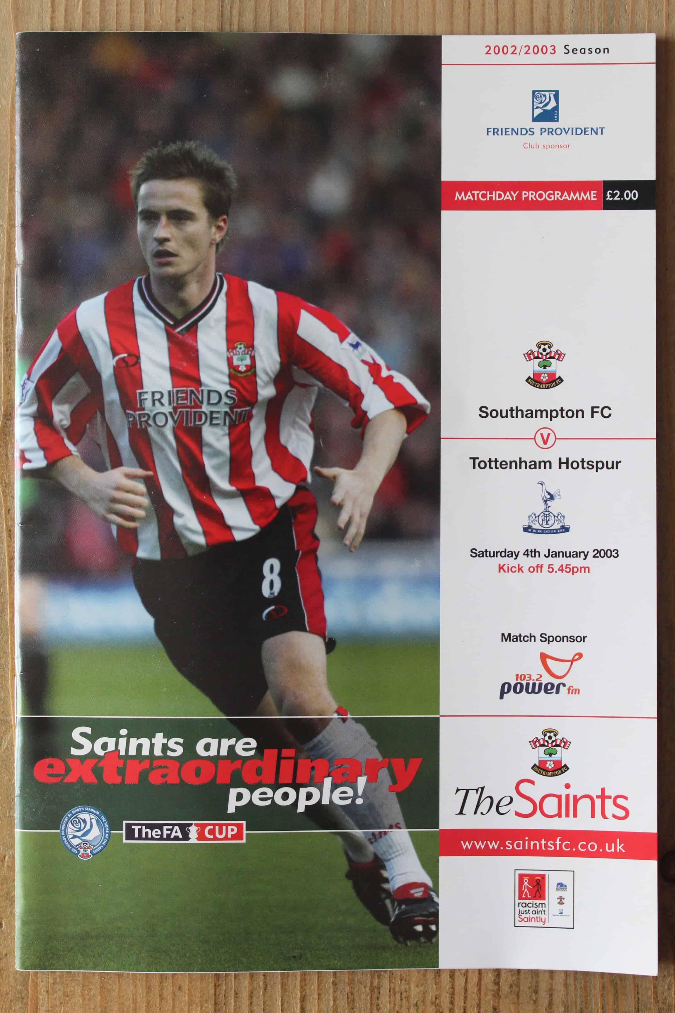 Southampton FC v Tottenham Hotspur FC