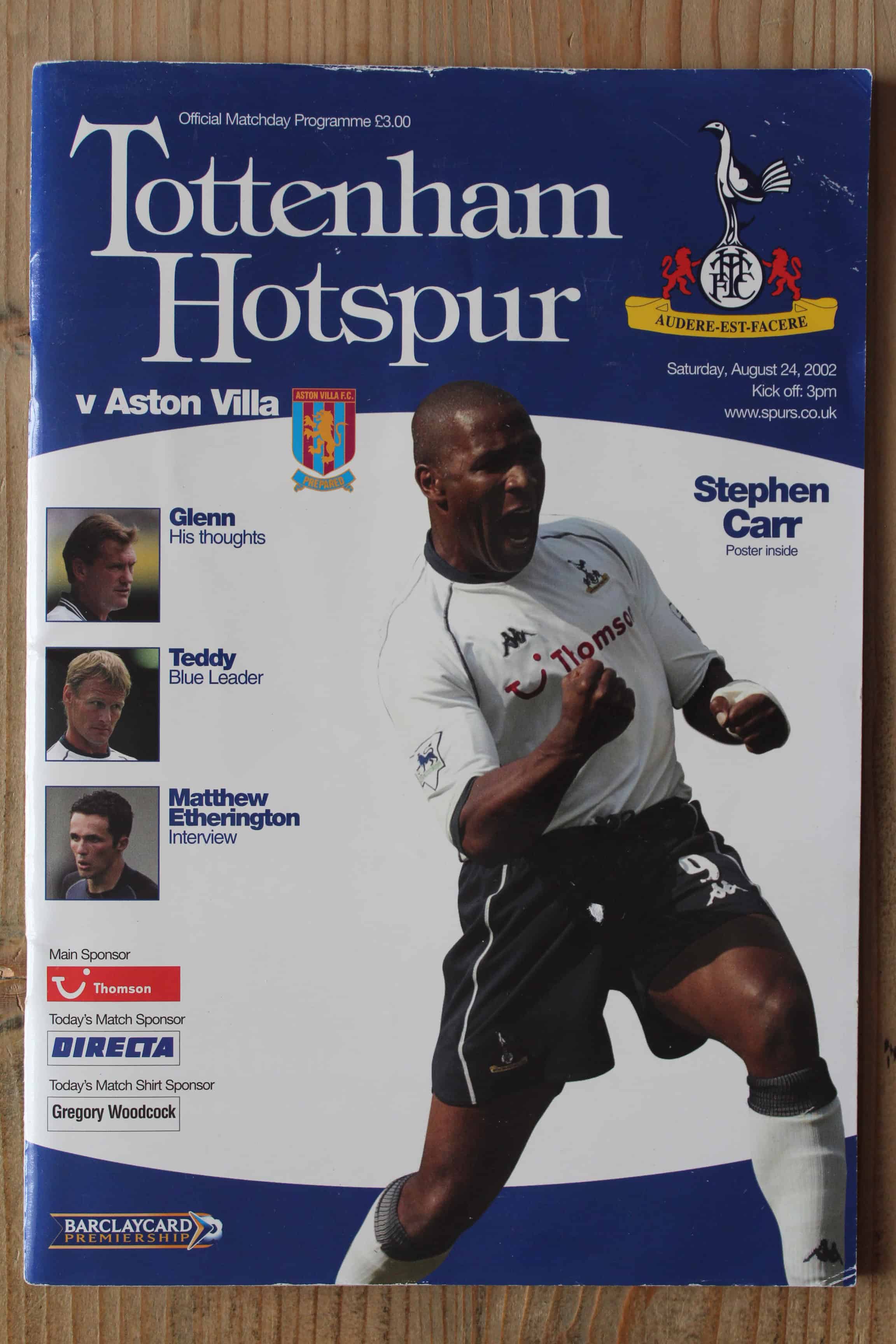 Tottenham Hotspur FC v Aston Villa FC