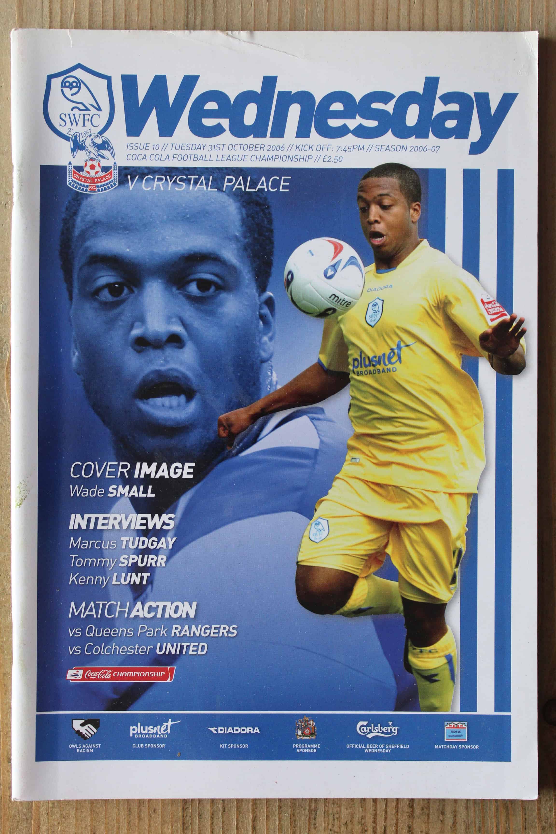 Sheffield Wednesday FC  v Crystal Palace FC