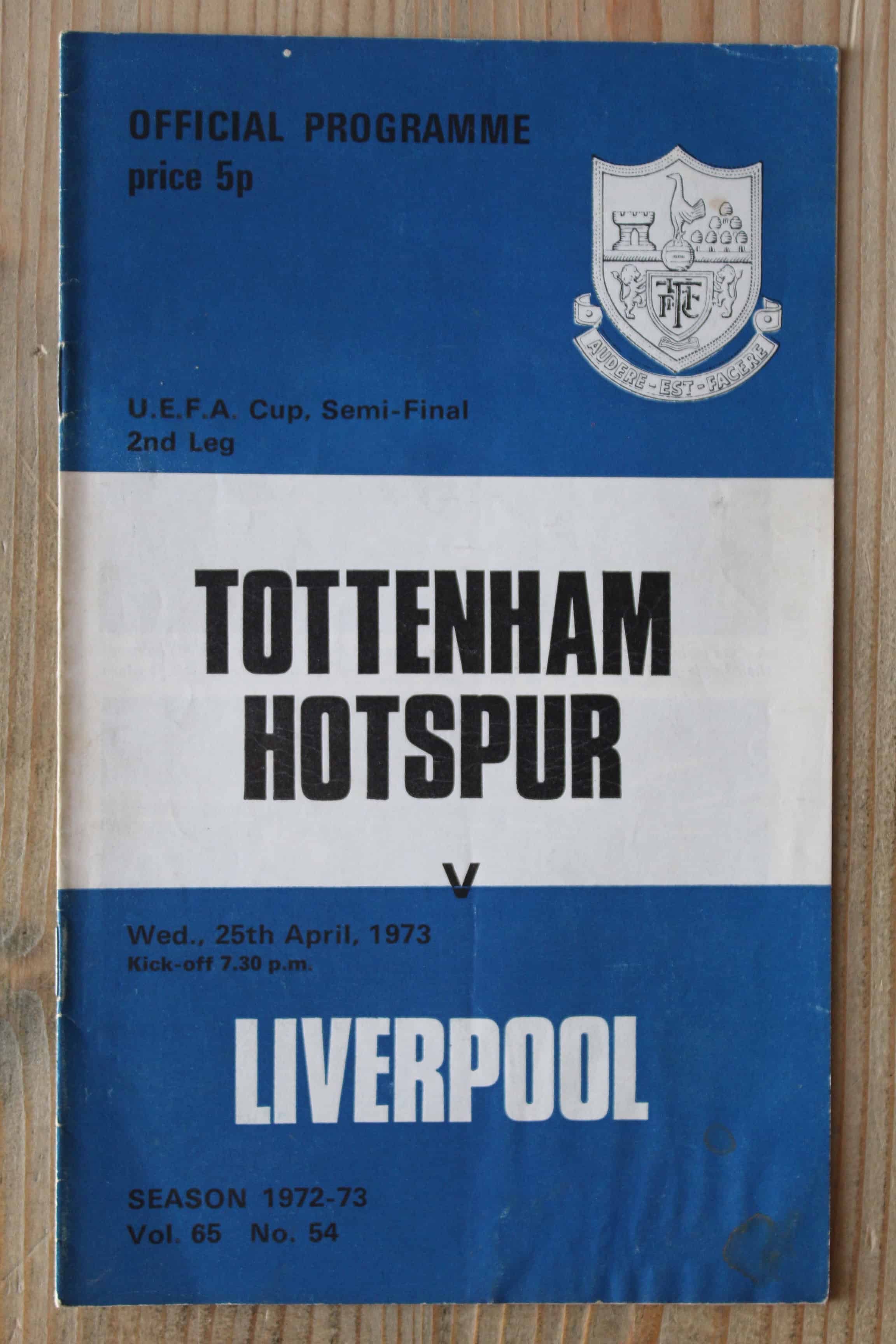 Tottenham Hotspur FC v Liverpool FC