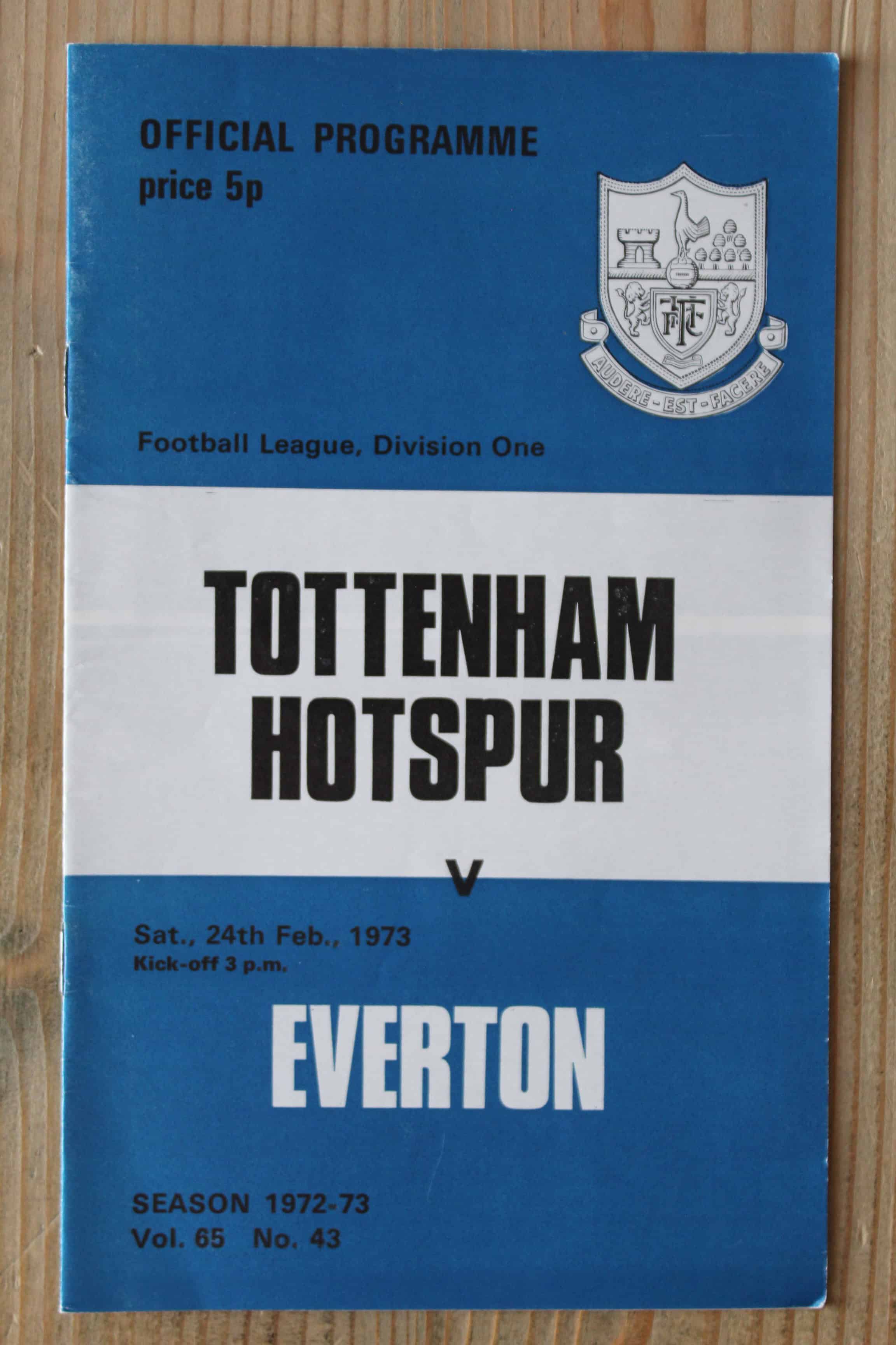 Tottenham Hotspur FC v Everton FC