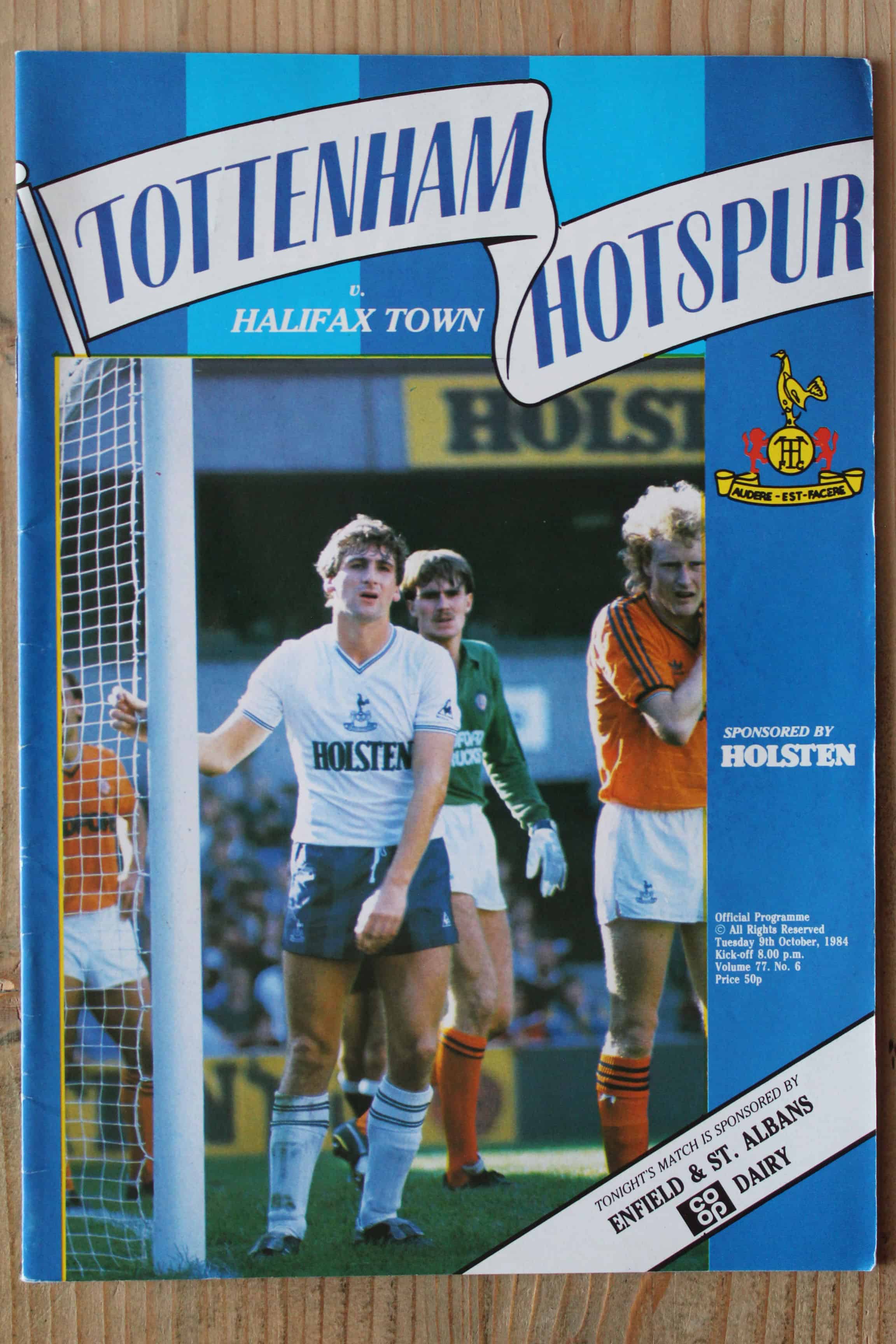 Tottenham Hotspur FC v Halifax Town A.F.C